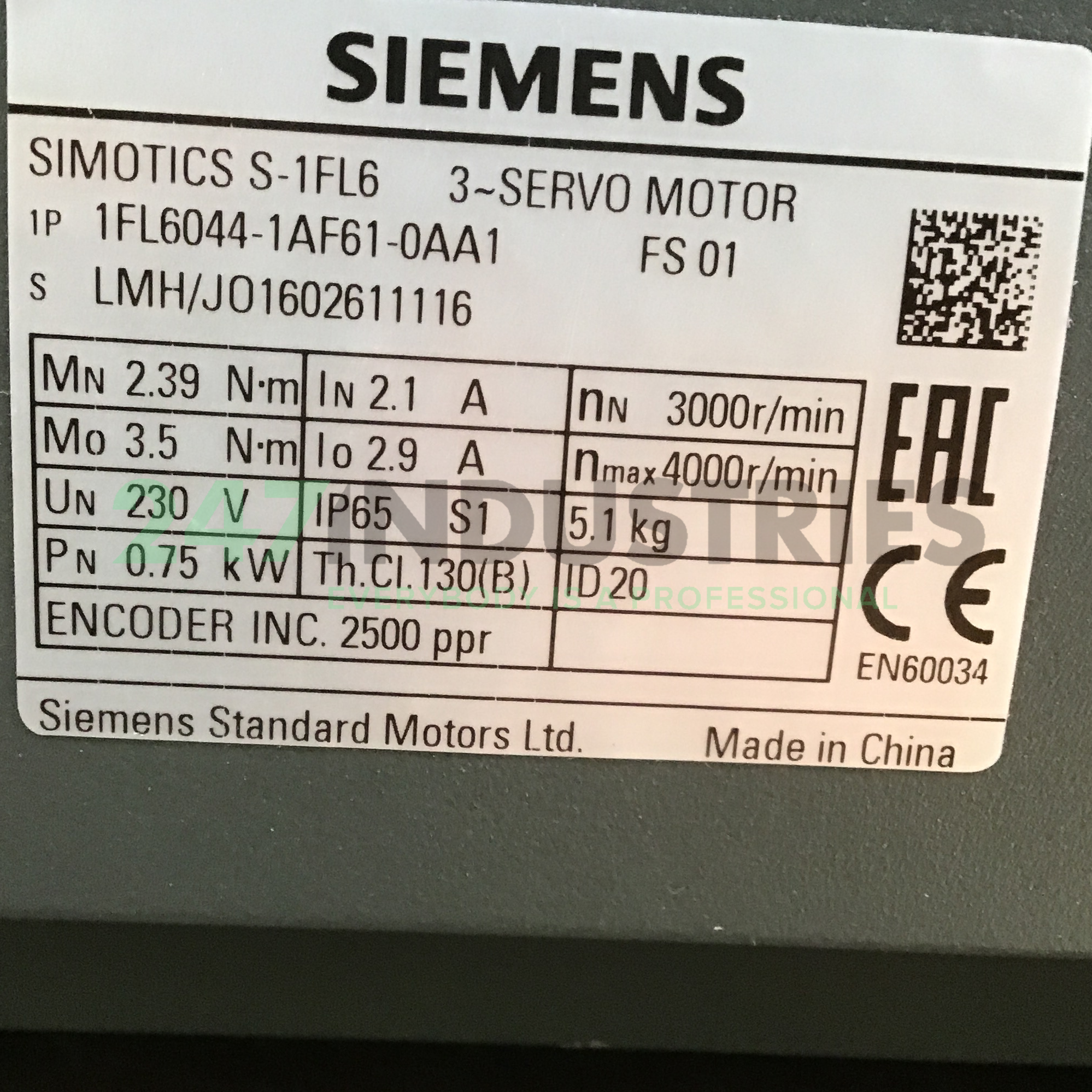 1FL6044-1AF61-0AA1 Siemens Image 4