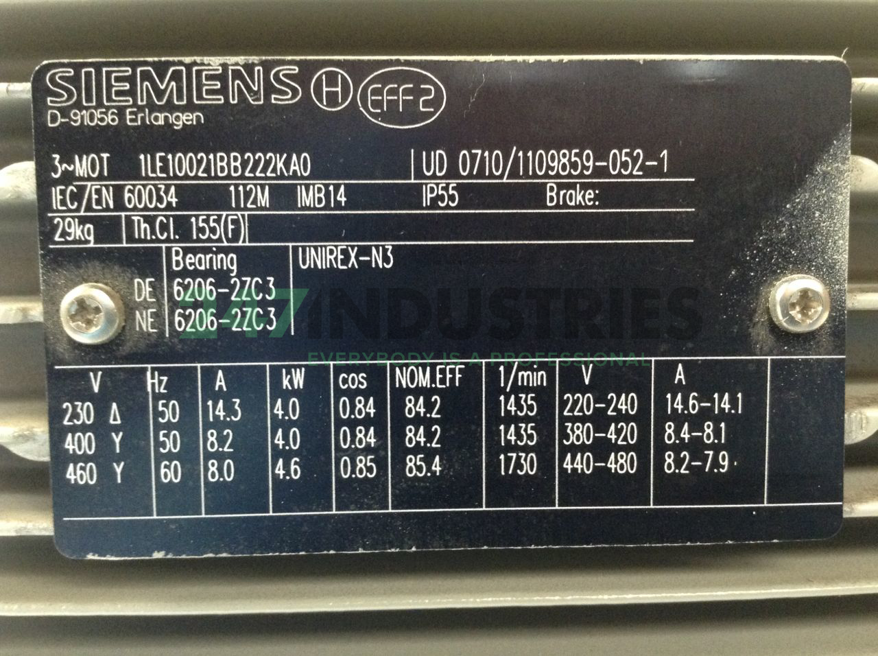 1LE1002-1BB22-2KA0 Siemens