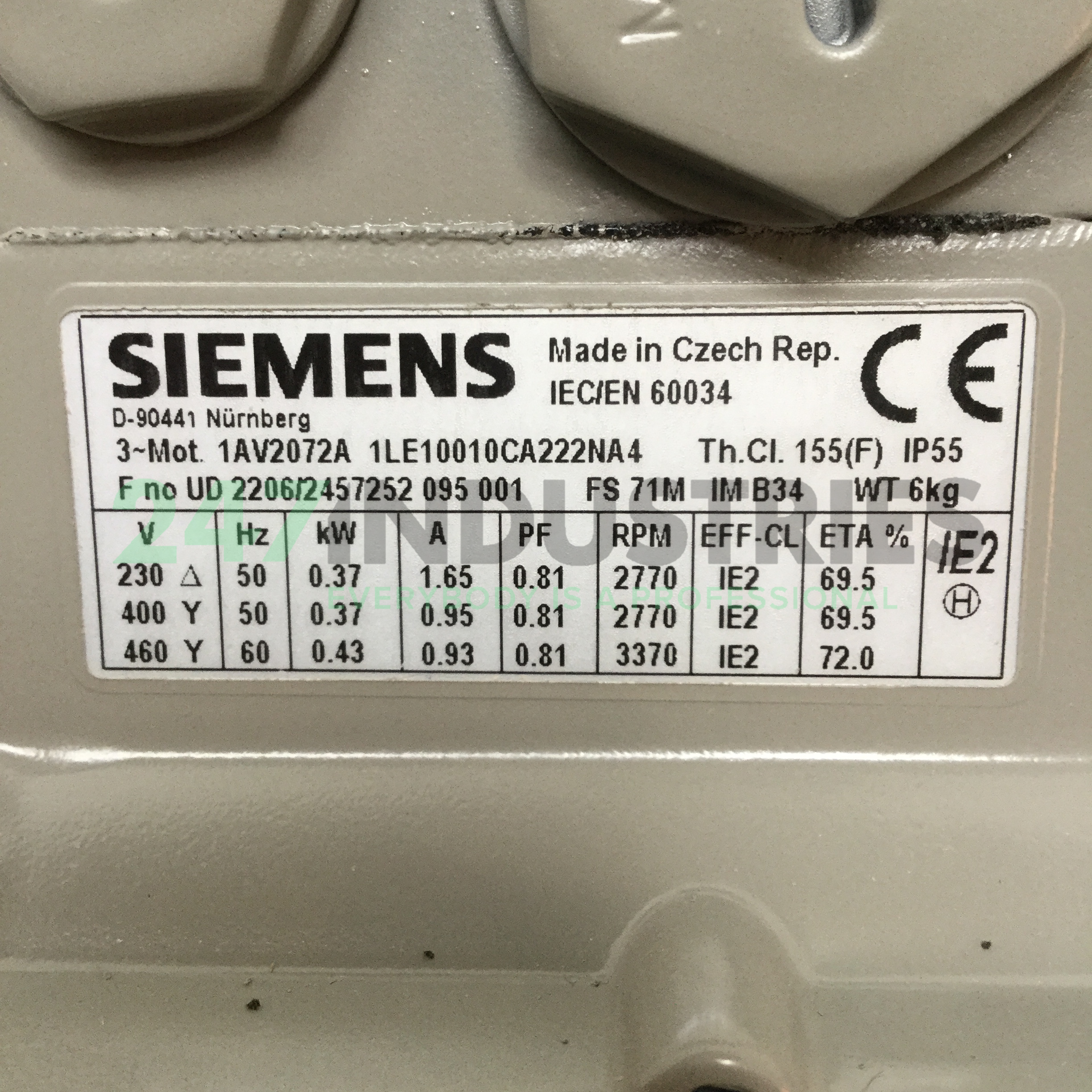 1LE1001-0CA22-2NA4 Siemens Image 4
