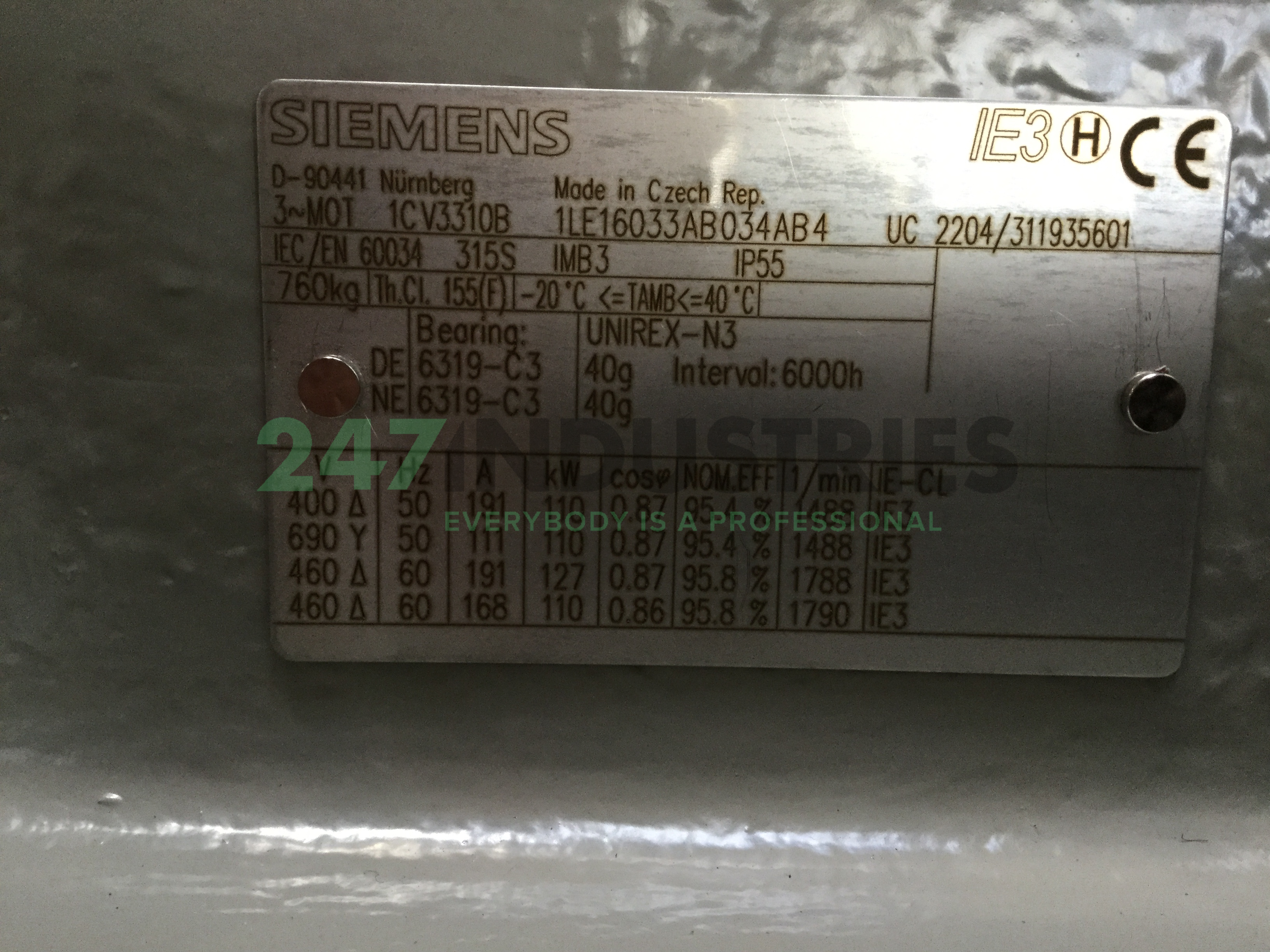 1LE1603-3AB03-4AB4 Siemens Image 4