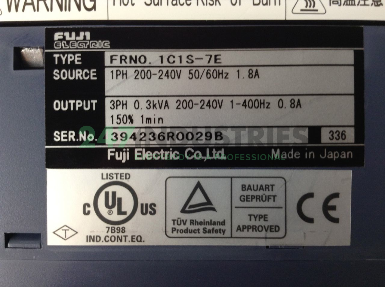 FRN0.1C1S-7E Fuji Electric Image 2