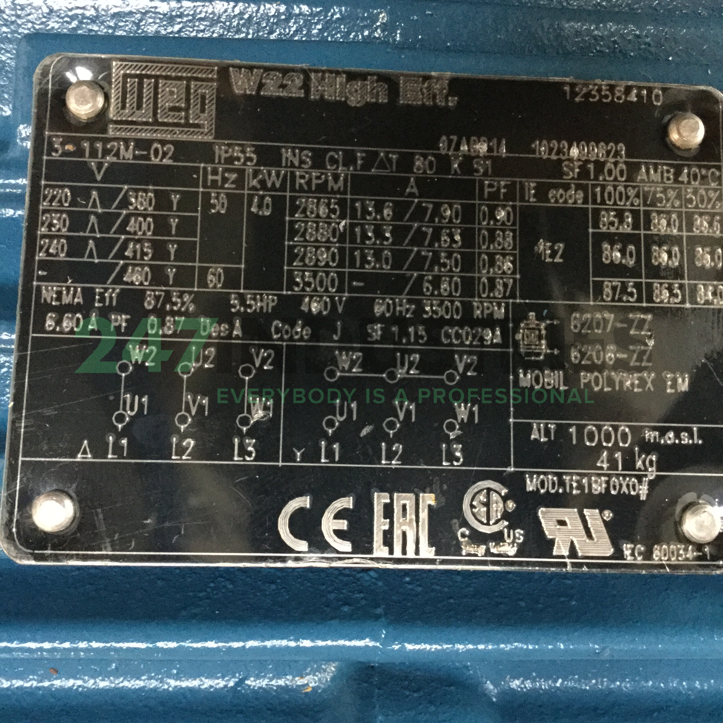 4K31CI2112M2B14 WEG Image 4