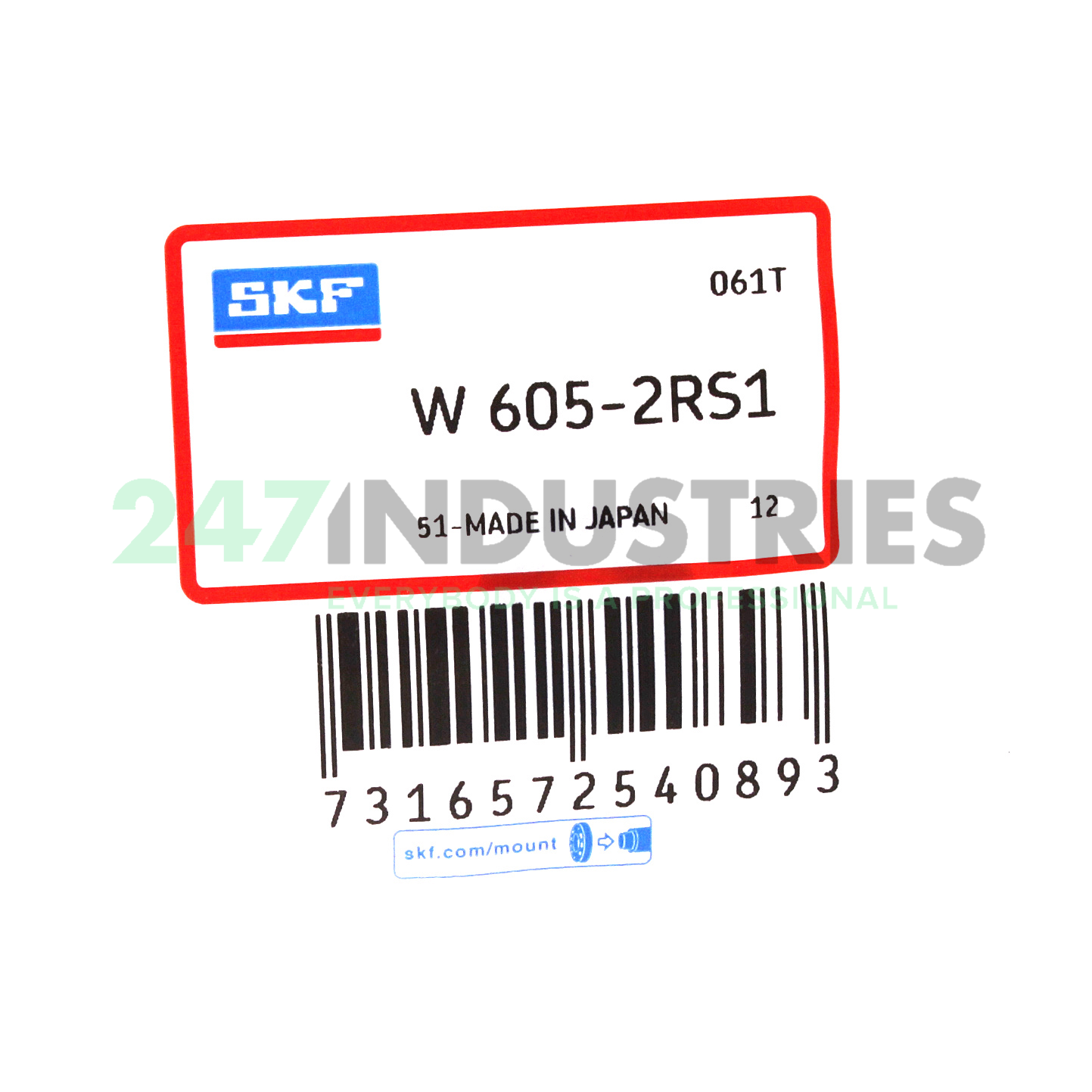 W605-2RS1 SKF Image 2