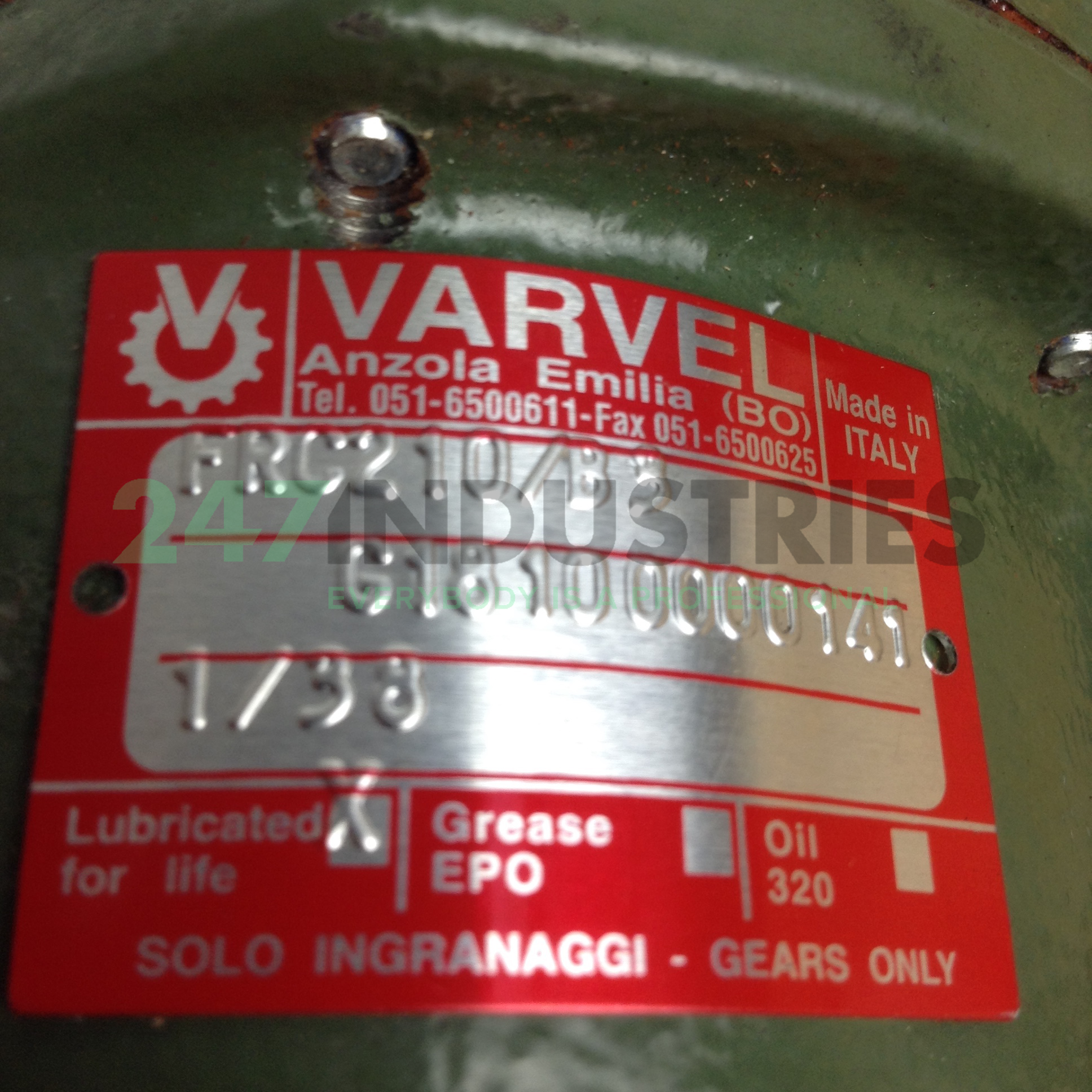 FRC210/B3-71B5I38 Varvel Image 2