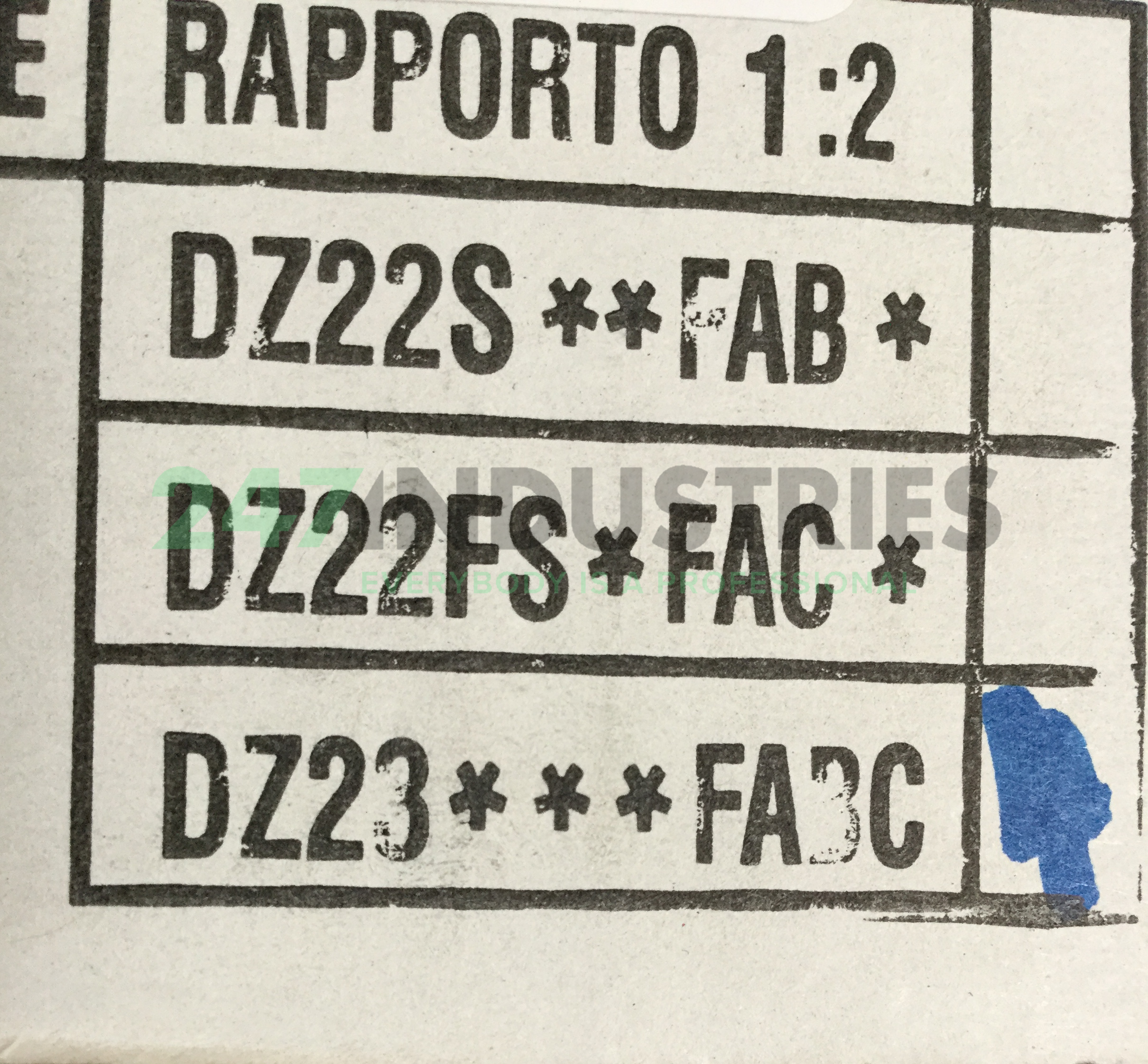 DZ-23-3FABC DZ Trasmissioni Image 4