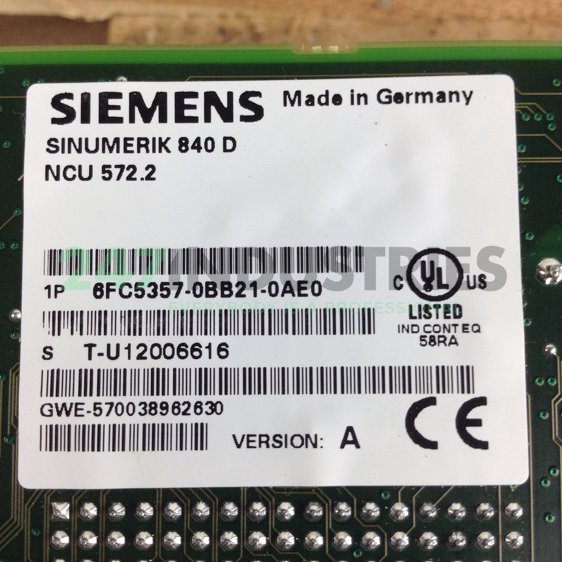 6FC5357-0BB21-0AE0 Siemens Image 2