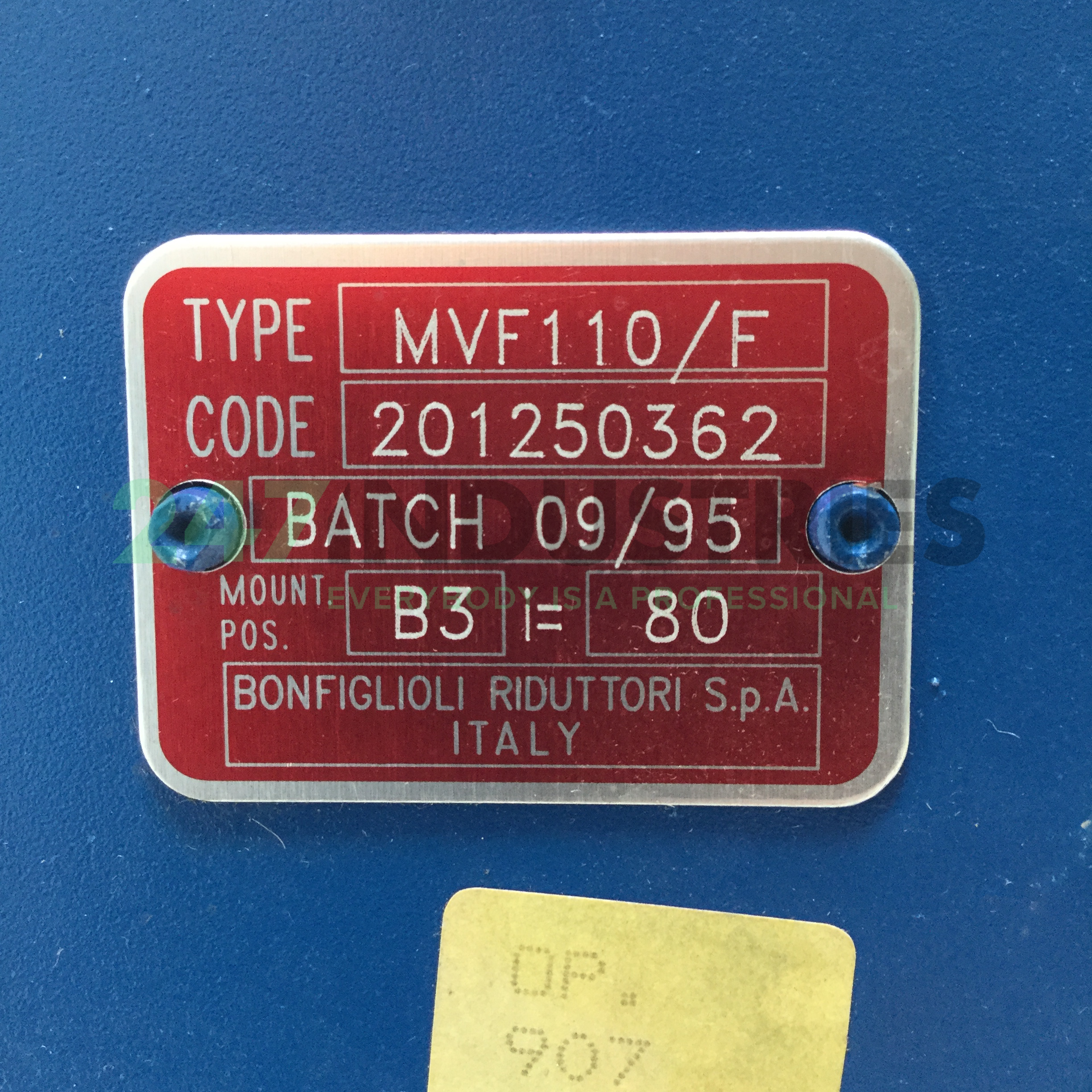 MVF110/F-90B5I80 Bonfiglioli Image 4