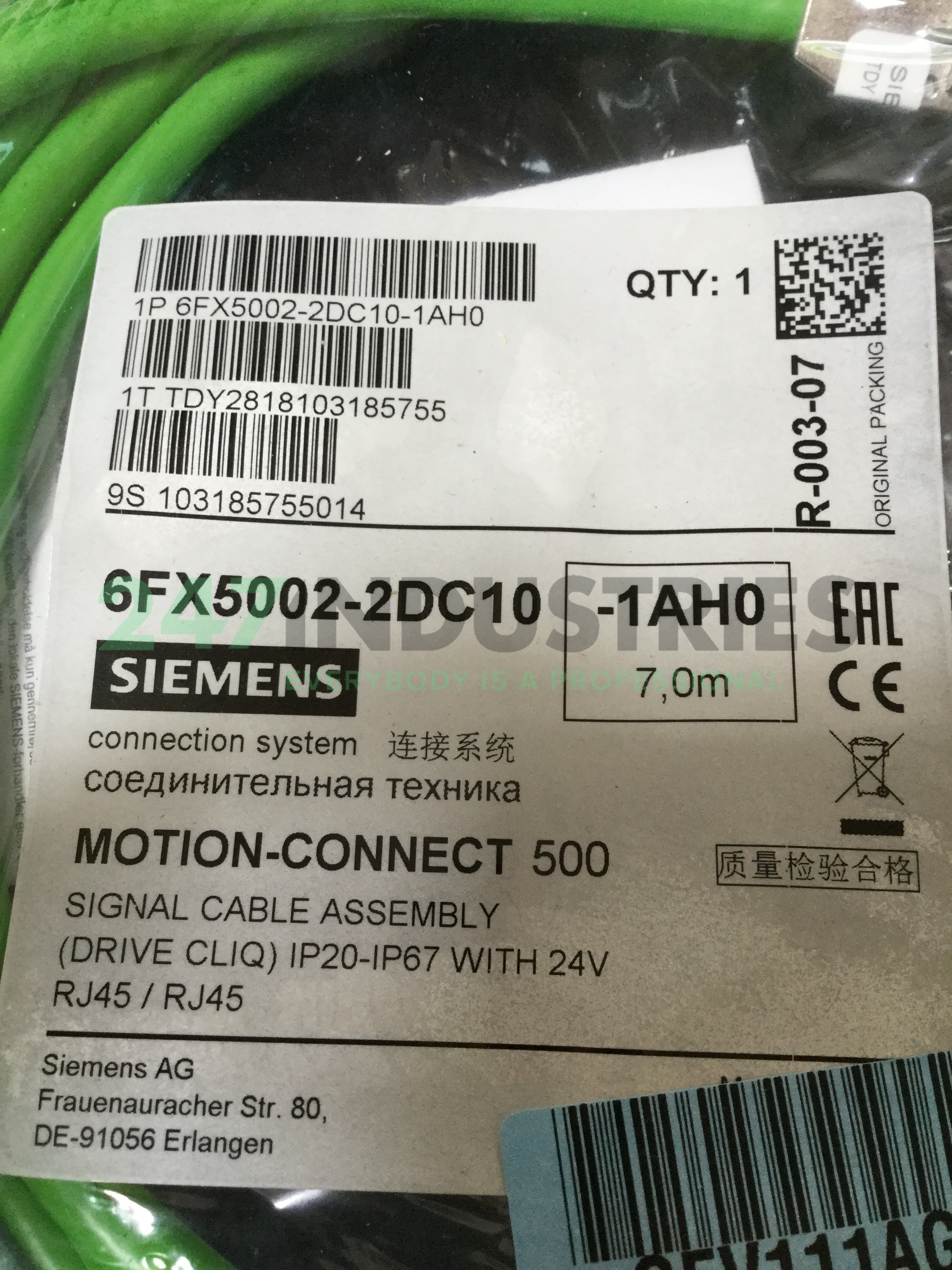 6FX5002-2DC10-1AH0 Siemens Image 2