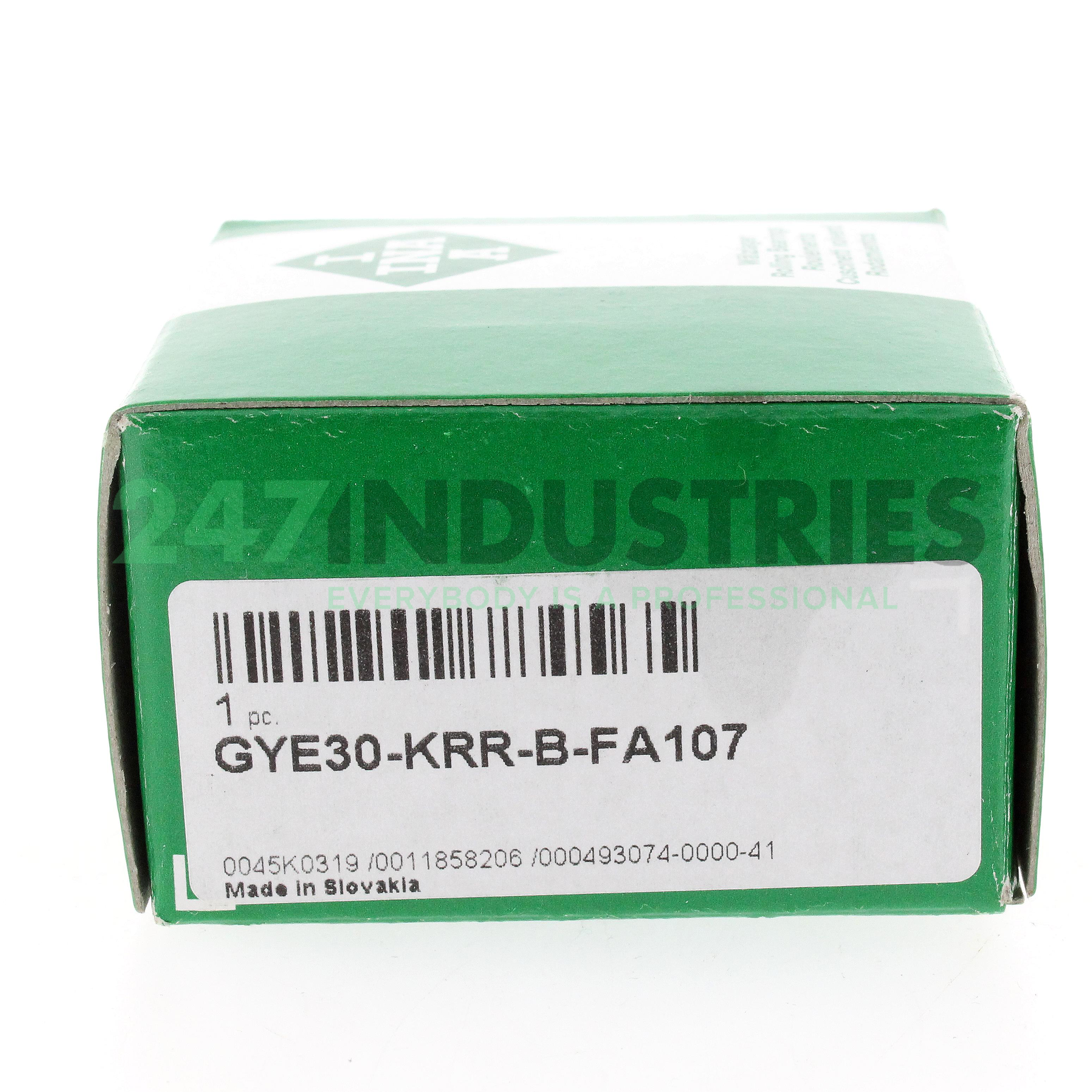 GYE30-KRR-B-FA107 INA