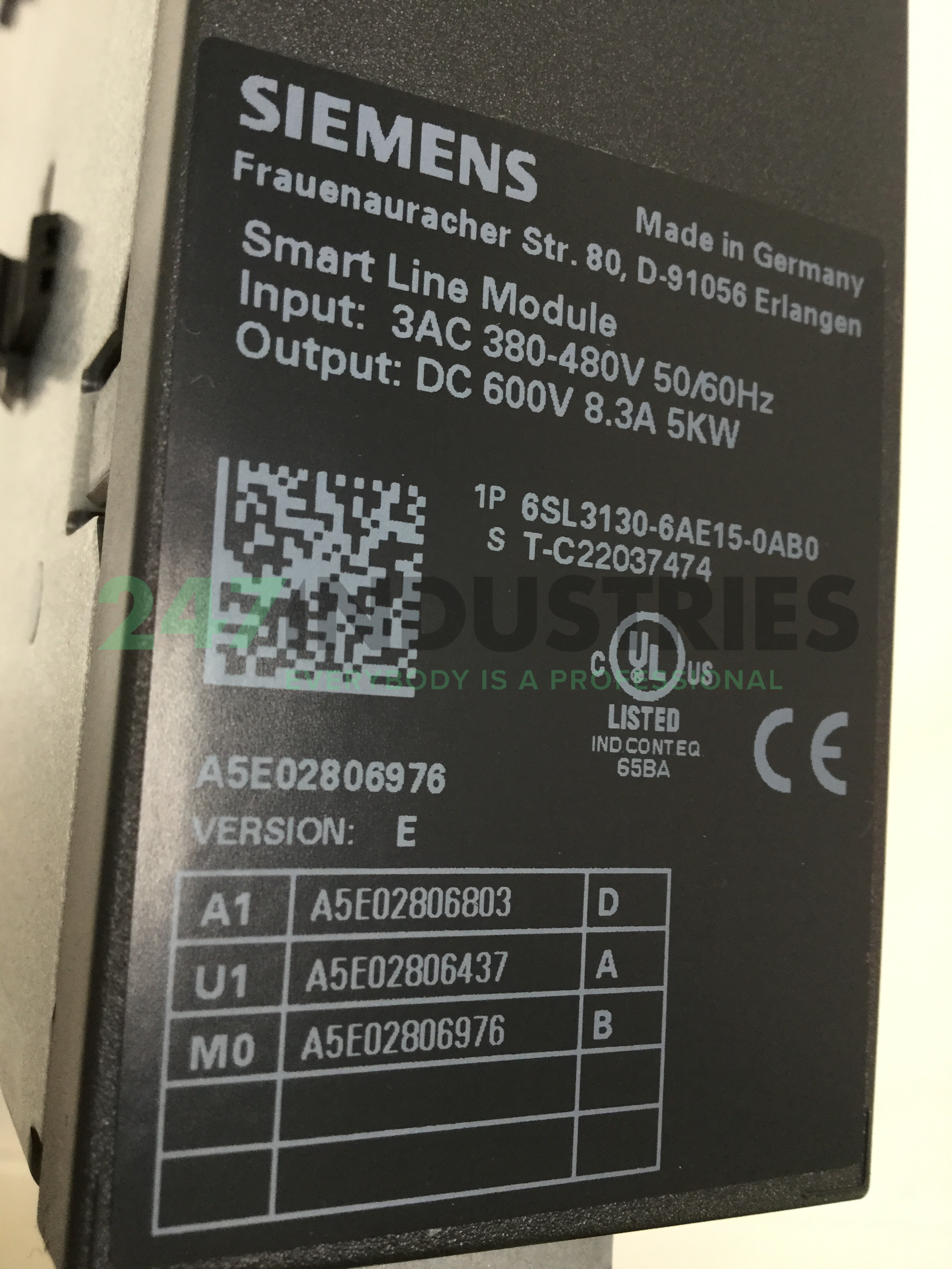 6SL3130-6AE15-0AB0 Siemens Image 4