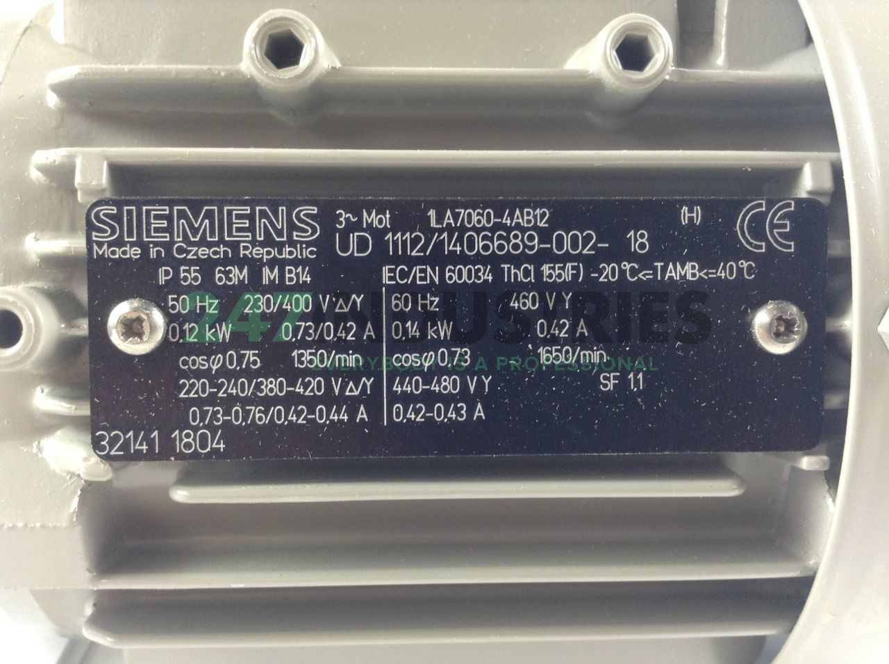 1LA7060-4AB12 Siemens Image 2