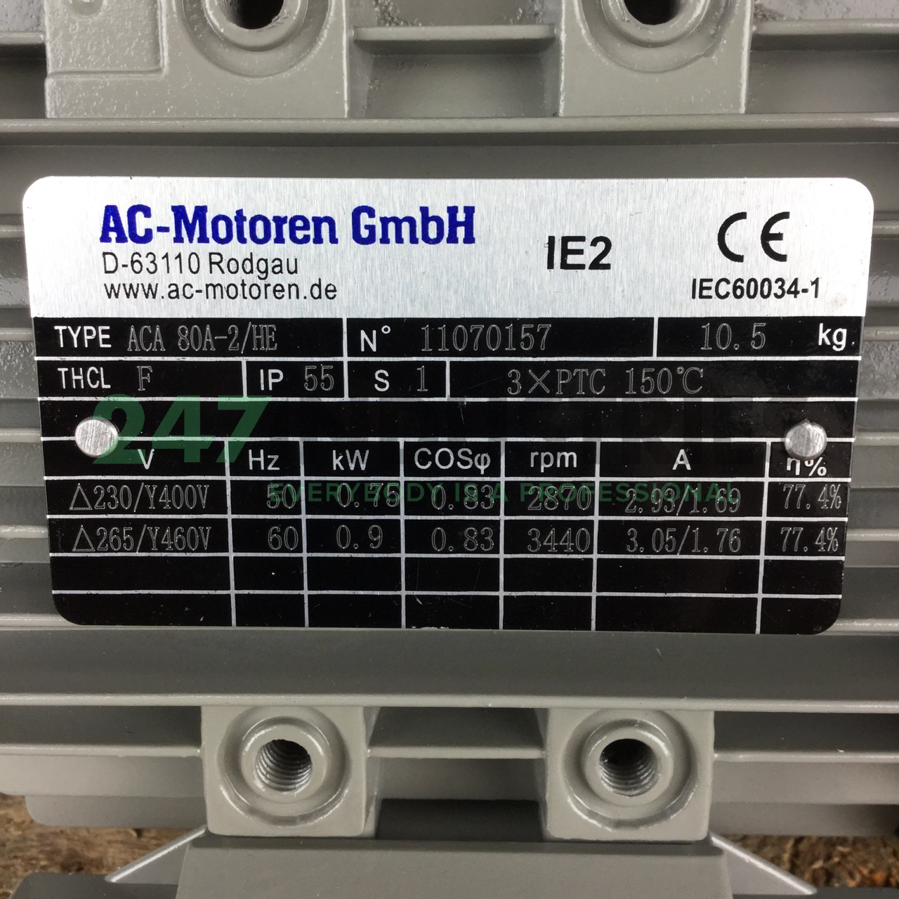 ACA80A-2/HEB3 AC-Motoren GmbH Image 2