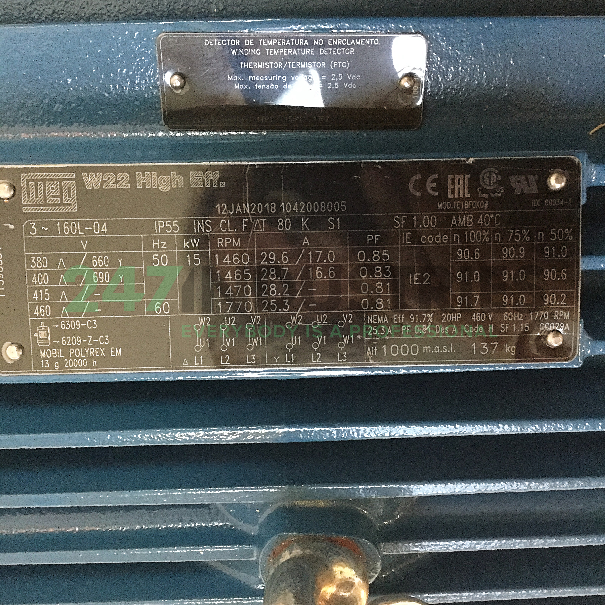 15K32CI2160L4B5 WEG Image 4