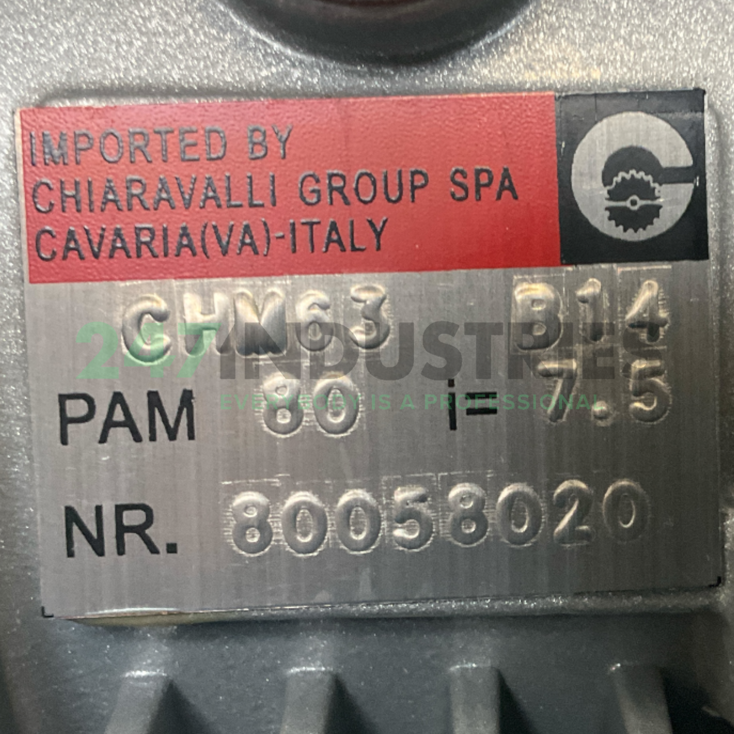 CHM63B14-80I7.5 Chiaravalli Group Spa Image 4