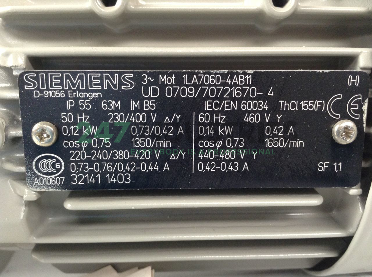 1LA7060-4AB11 Siemens Image 2