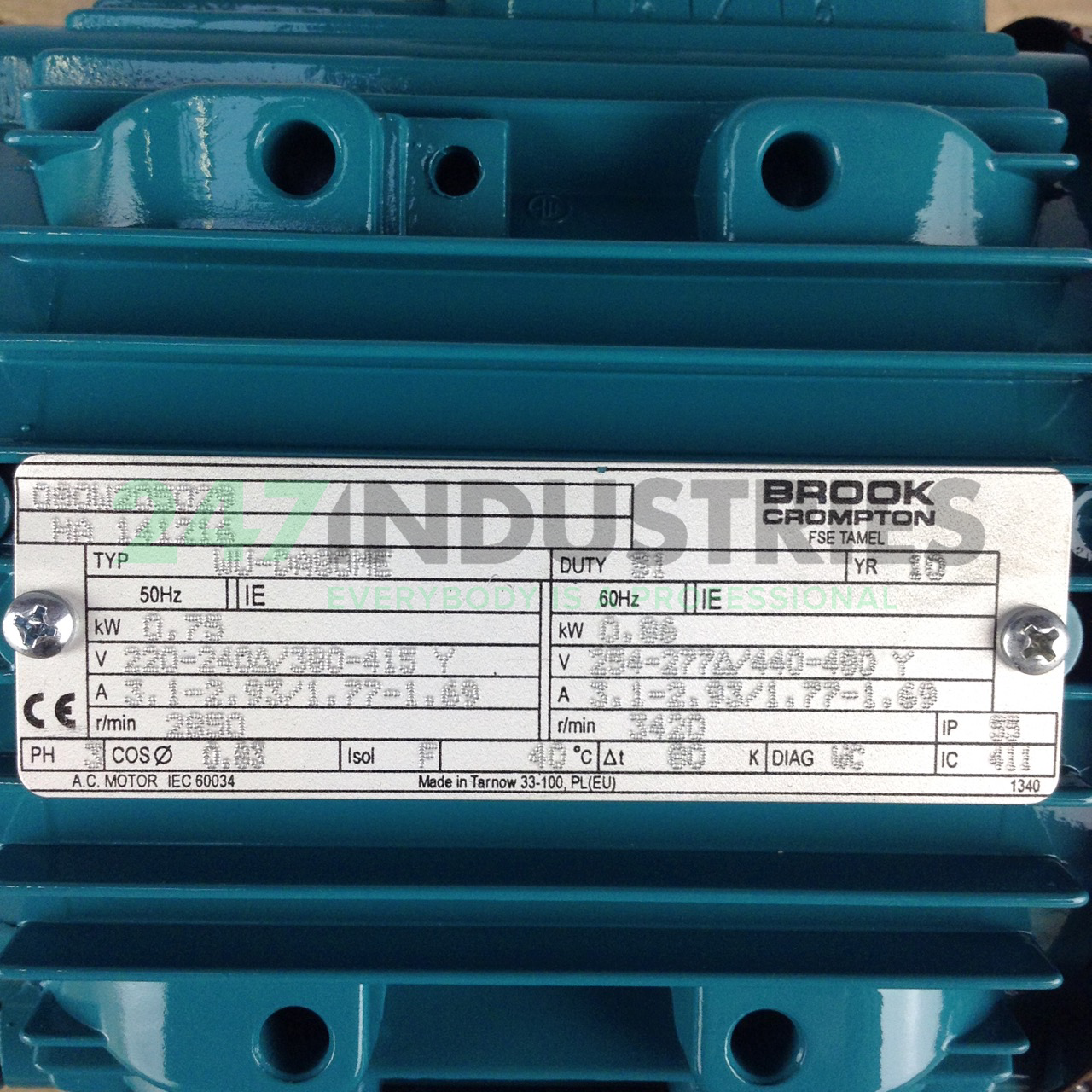 WU-DA80ME-B3 Brook Crompton Image 2