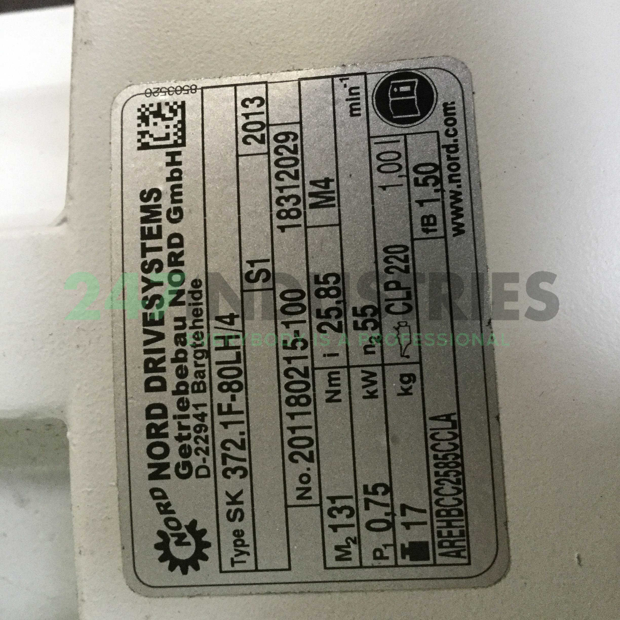 SK372.1F-80LH/4 Nord Drive Systems Image 4