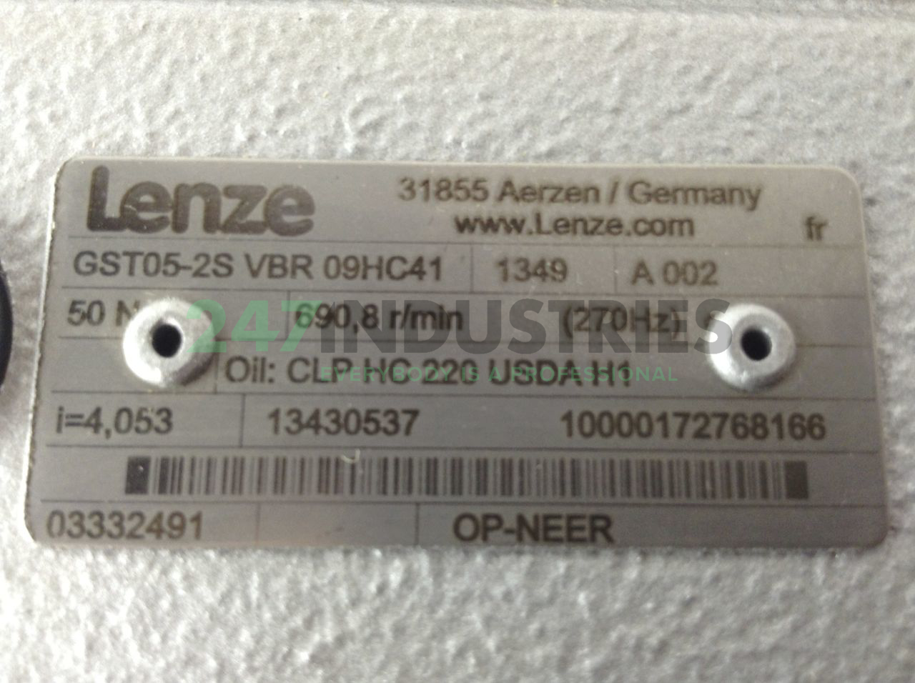 GST05-2SVBR09HC41 Lenze Image 2