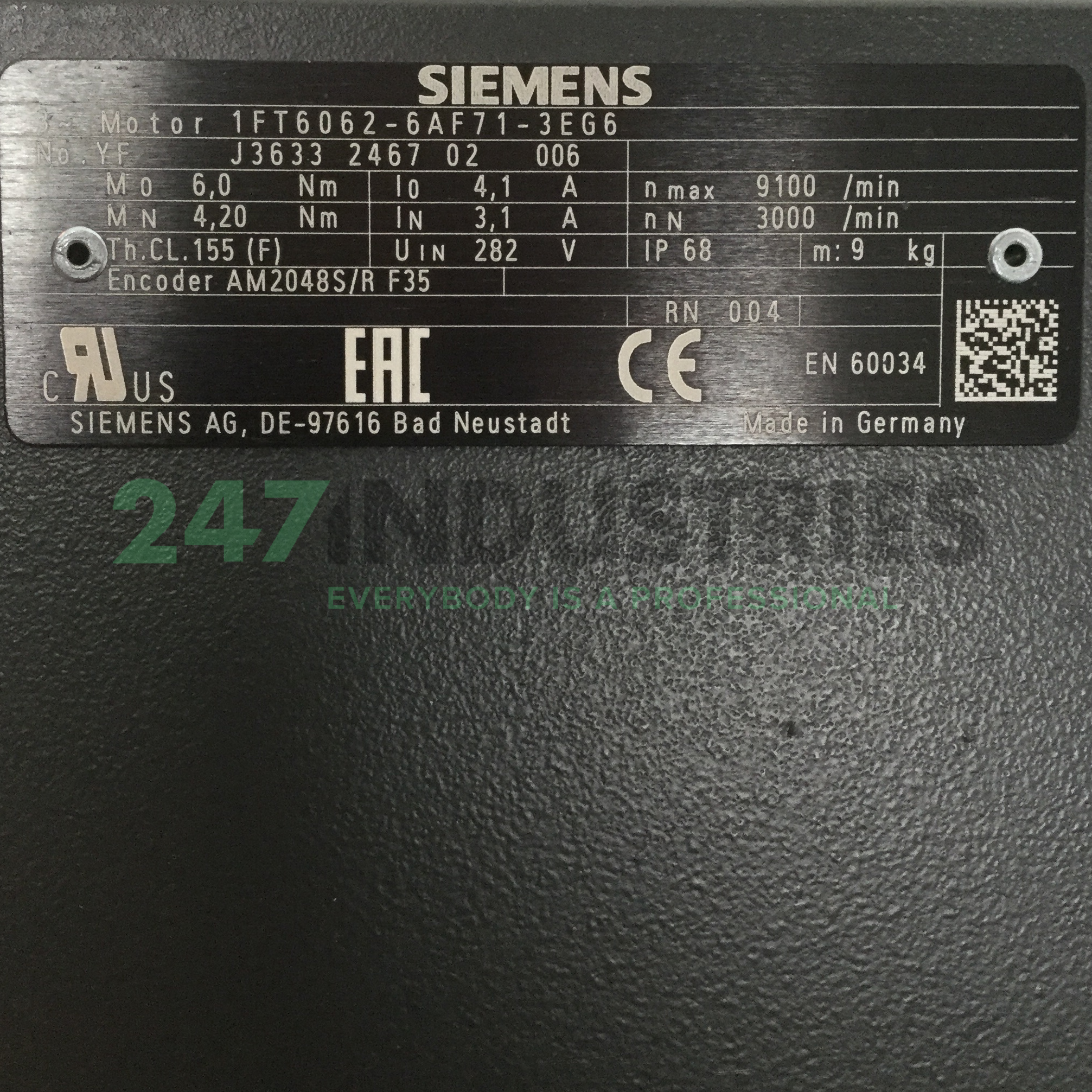 1FT6062-6AF71-3EG6 Siemens Image 4