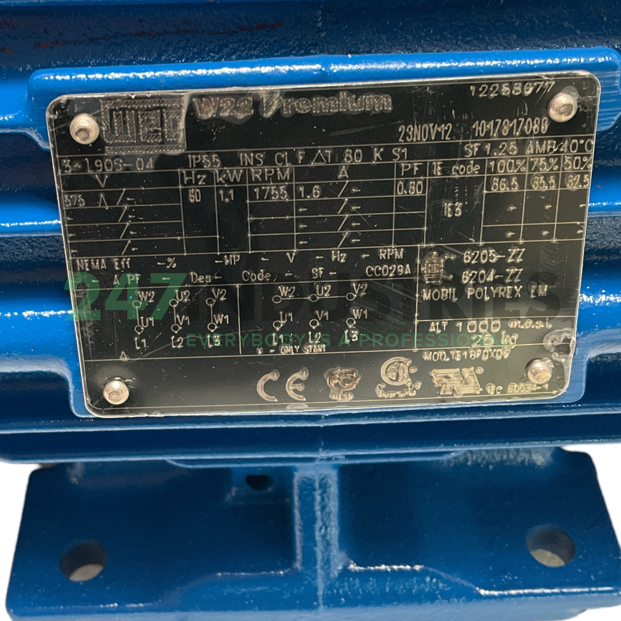 1.1K35CI290S4B35 WEG Image 4