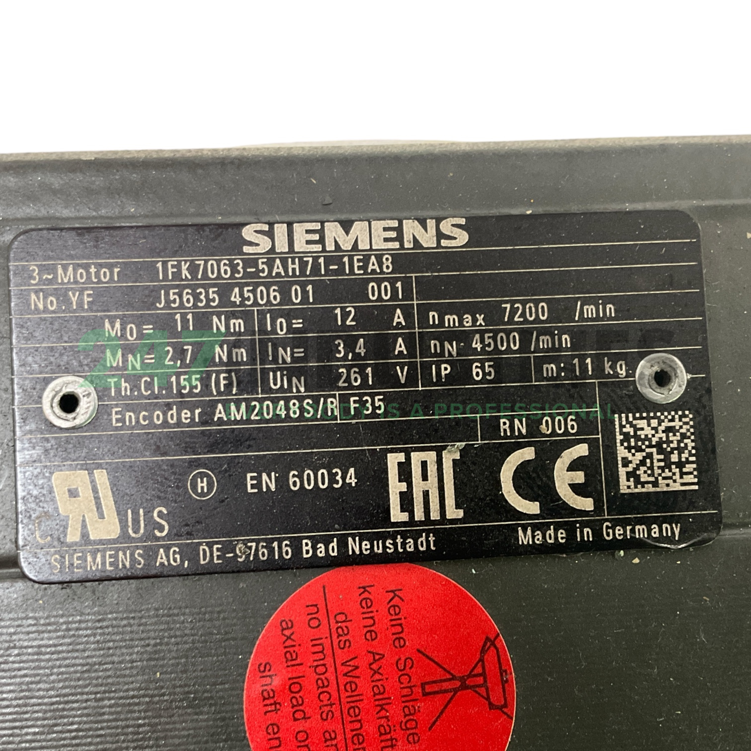 1FK7063-5AH71-1EA8 Siemens Image 4