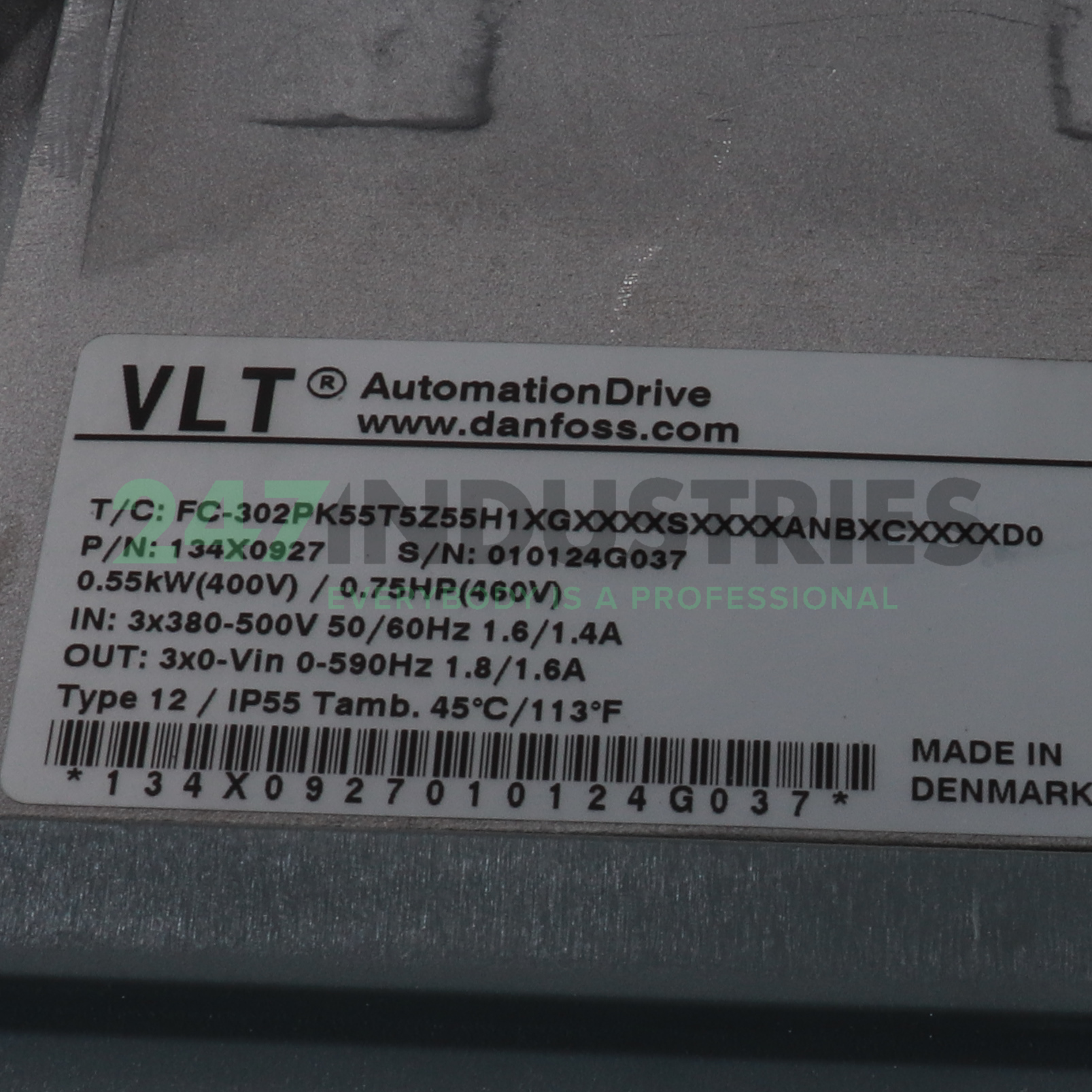 134X0927 Danfoss Image 2