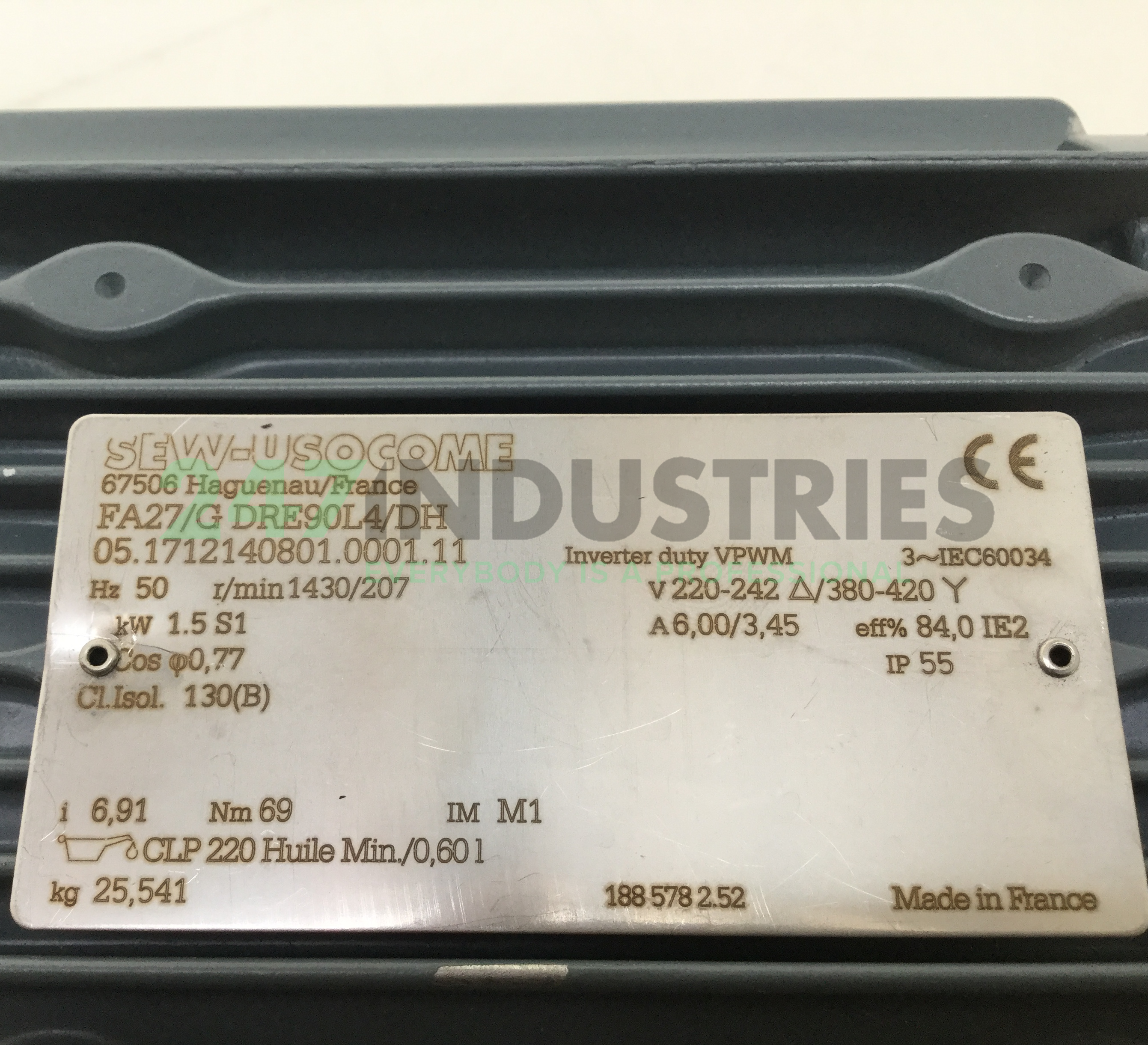 FA27G/DRE90L4/DH SEW-EURODRIVE Image 4