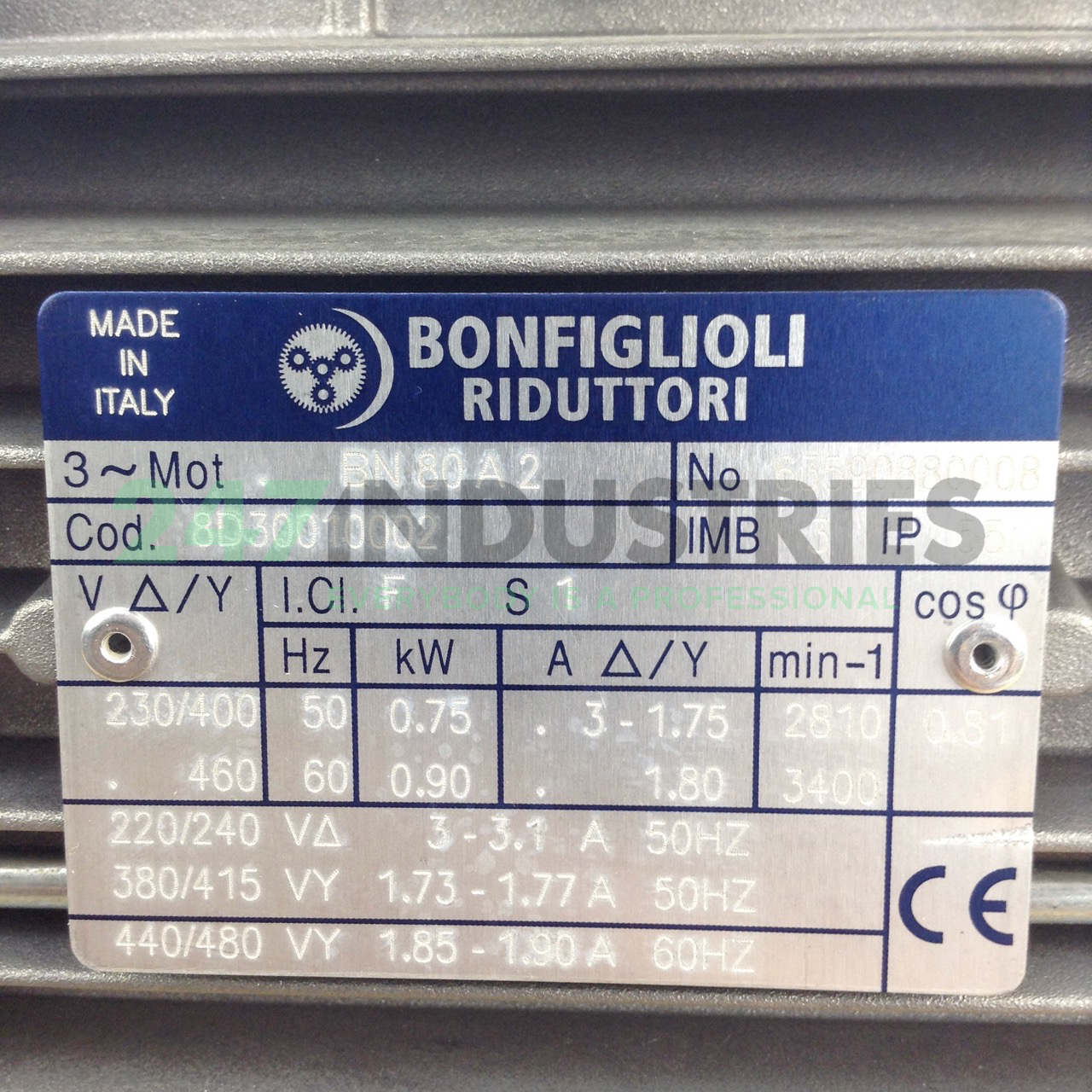 BN80A2B3 Bonfiglioli Image 2