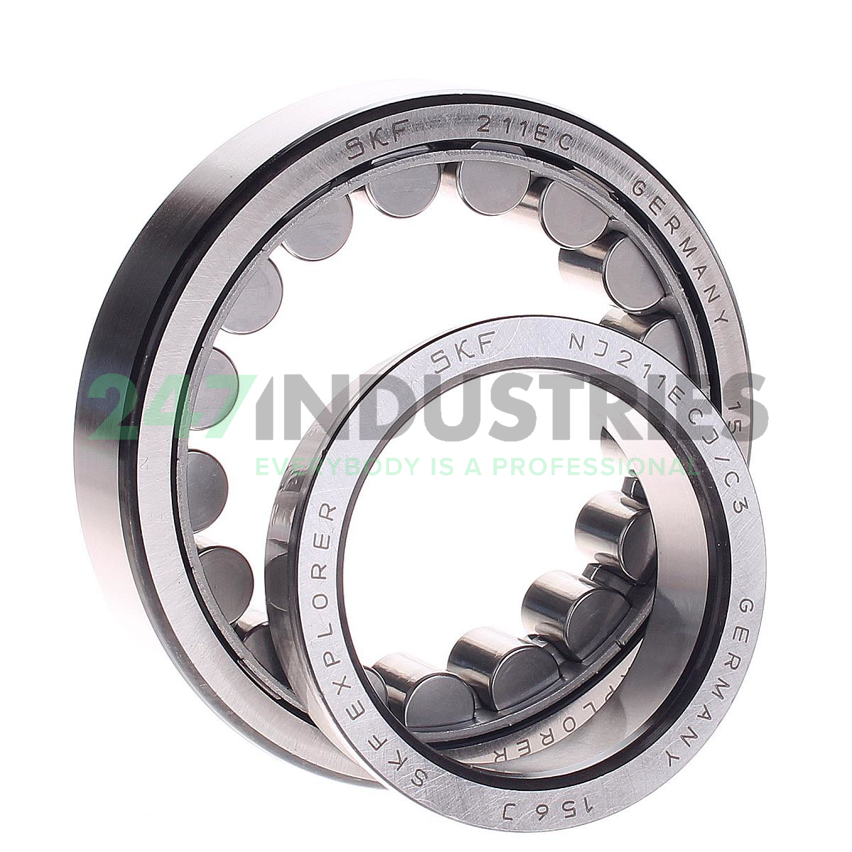 NJ211ECJ/C3 SKF Image 2