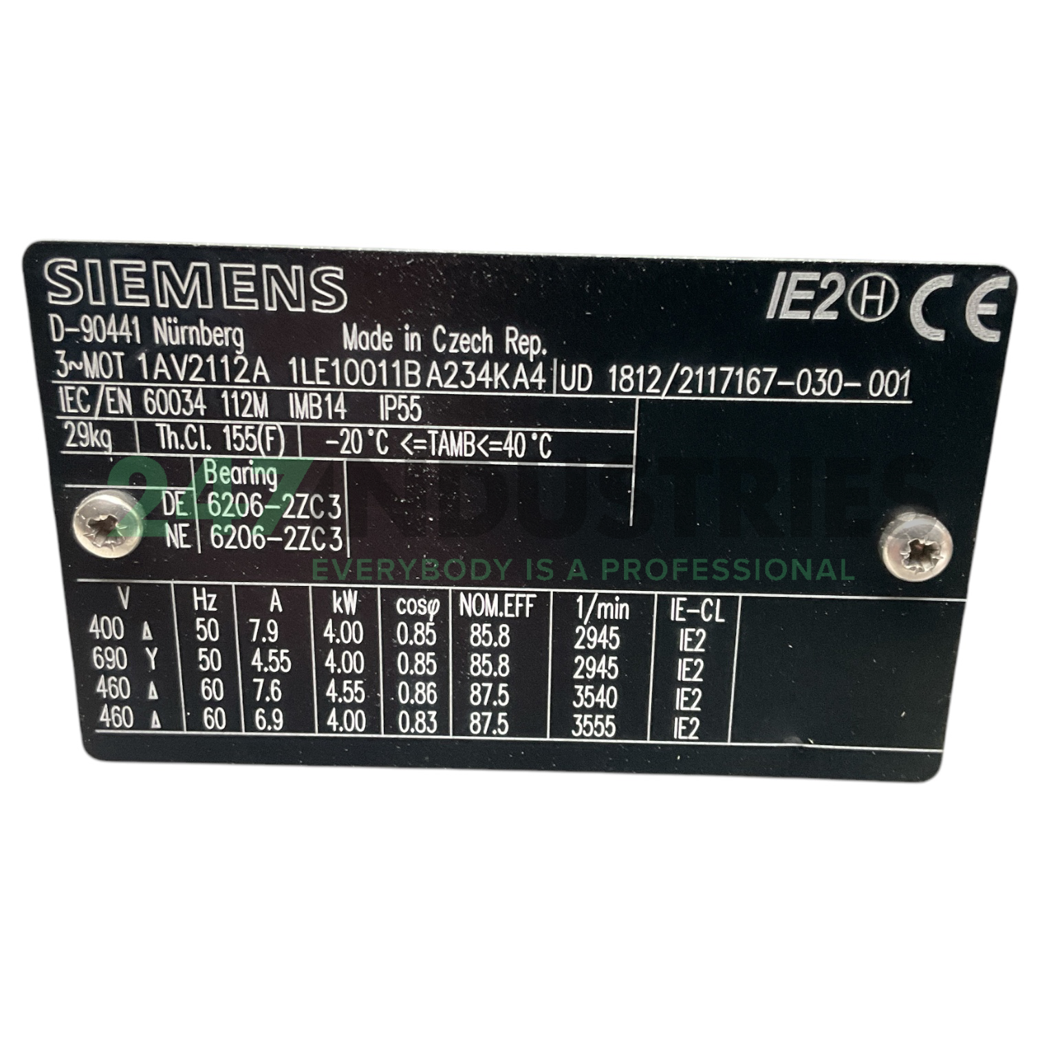 1LE1001-1BA23-4KA4 Siemens Image 4