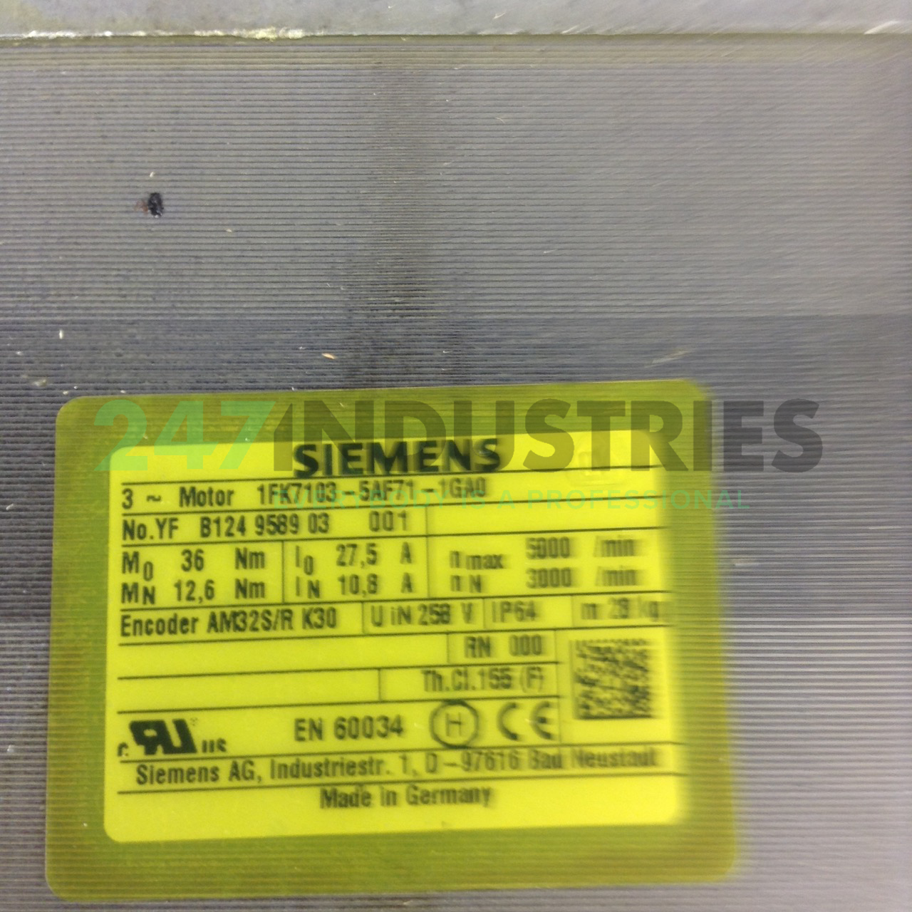 1FK7103-5AF71-1GA0 Siemens Image 2