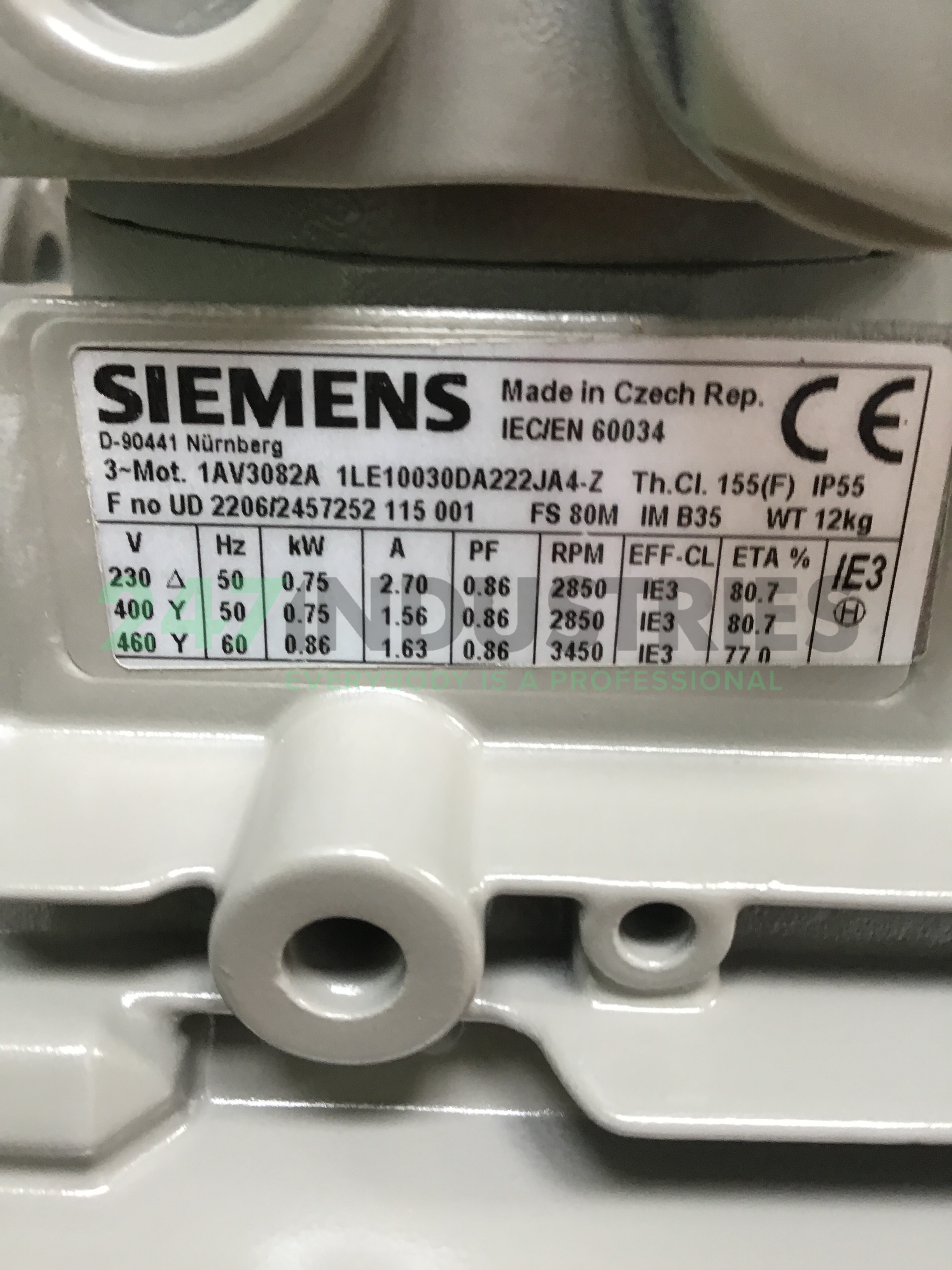 1LE1003-0DA22-2JA4-Z Siemens Image 4