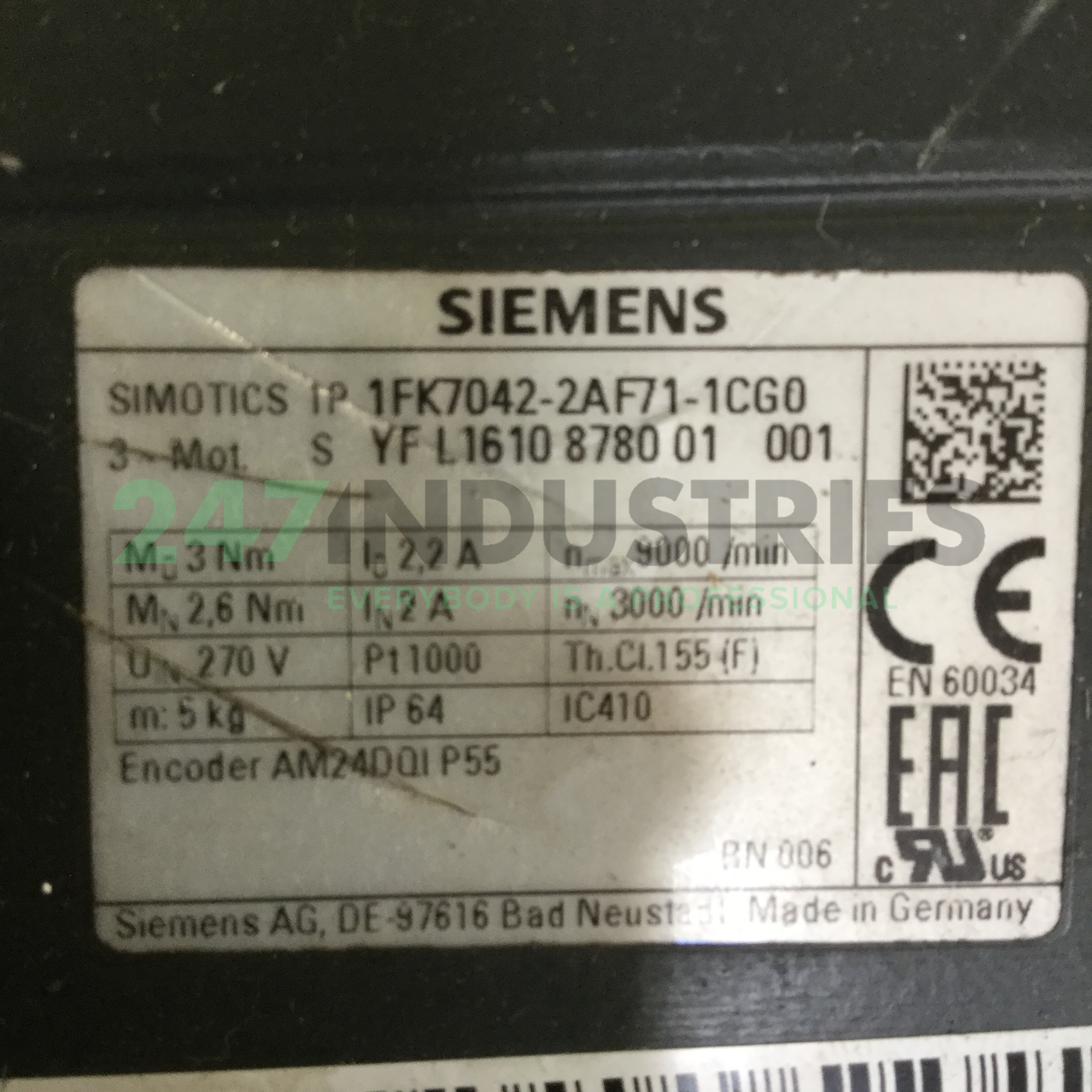 1FK7042-2AF71-1CG0 Siemens Image 4