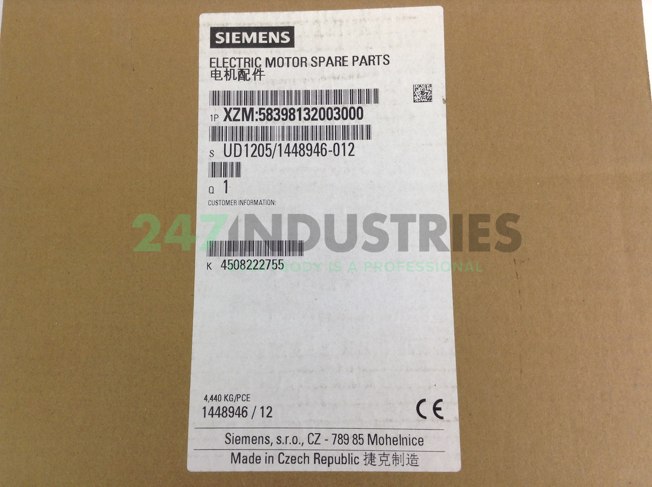 XZM:58398132003000 Siemens Image 2