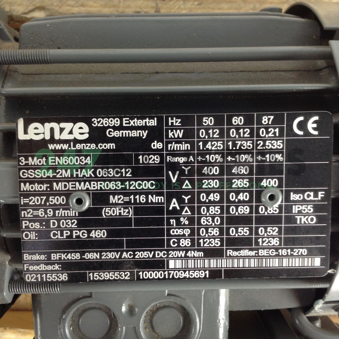 GSS04-2M-HAK063C12 Lenze Image 2