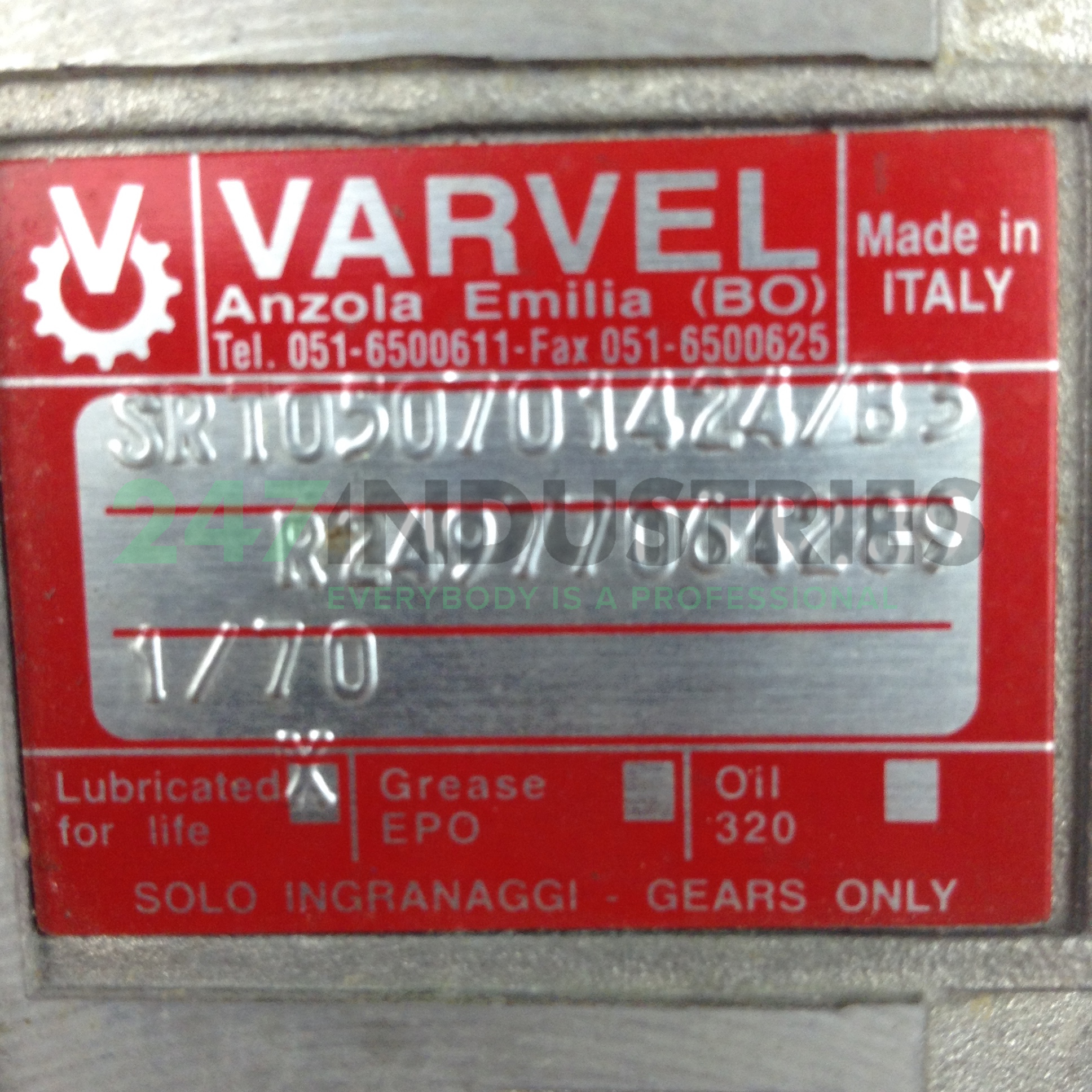 SRT050701424/B3-71B14 Varvel Image 2