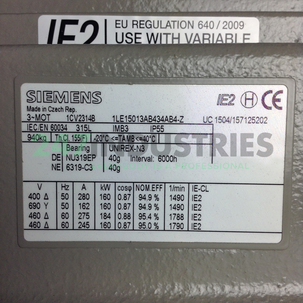 1LE1501-3AB43-4AB4-Z Siemens Image 2