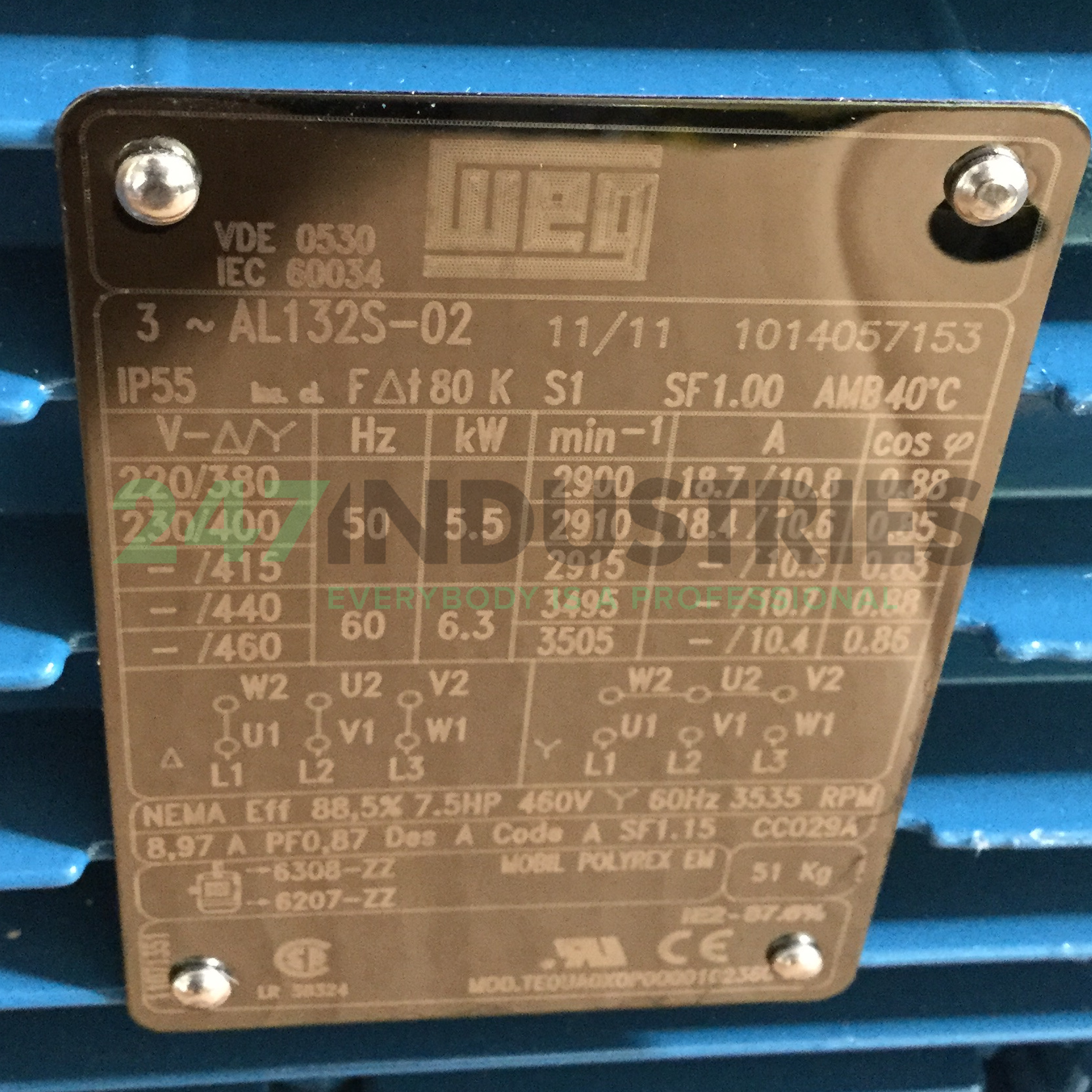 5.5K31AL2132S2B3 WEG Image 4