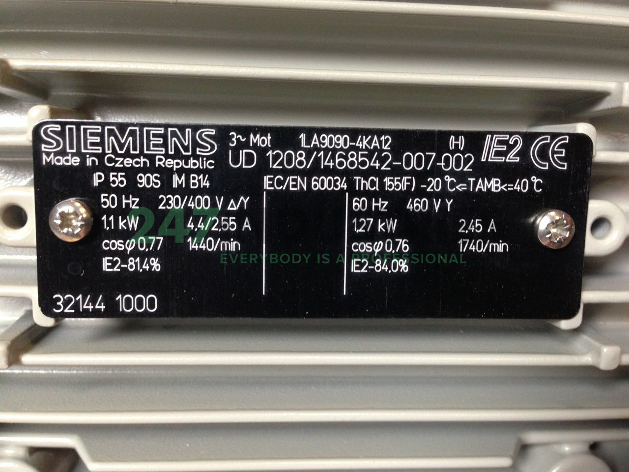 1LA9090-4KA12 Siemens Image 2