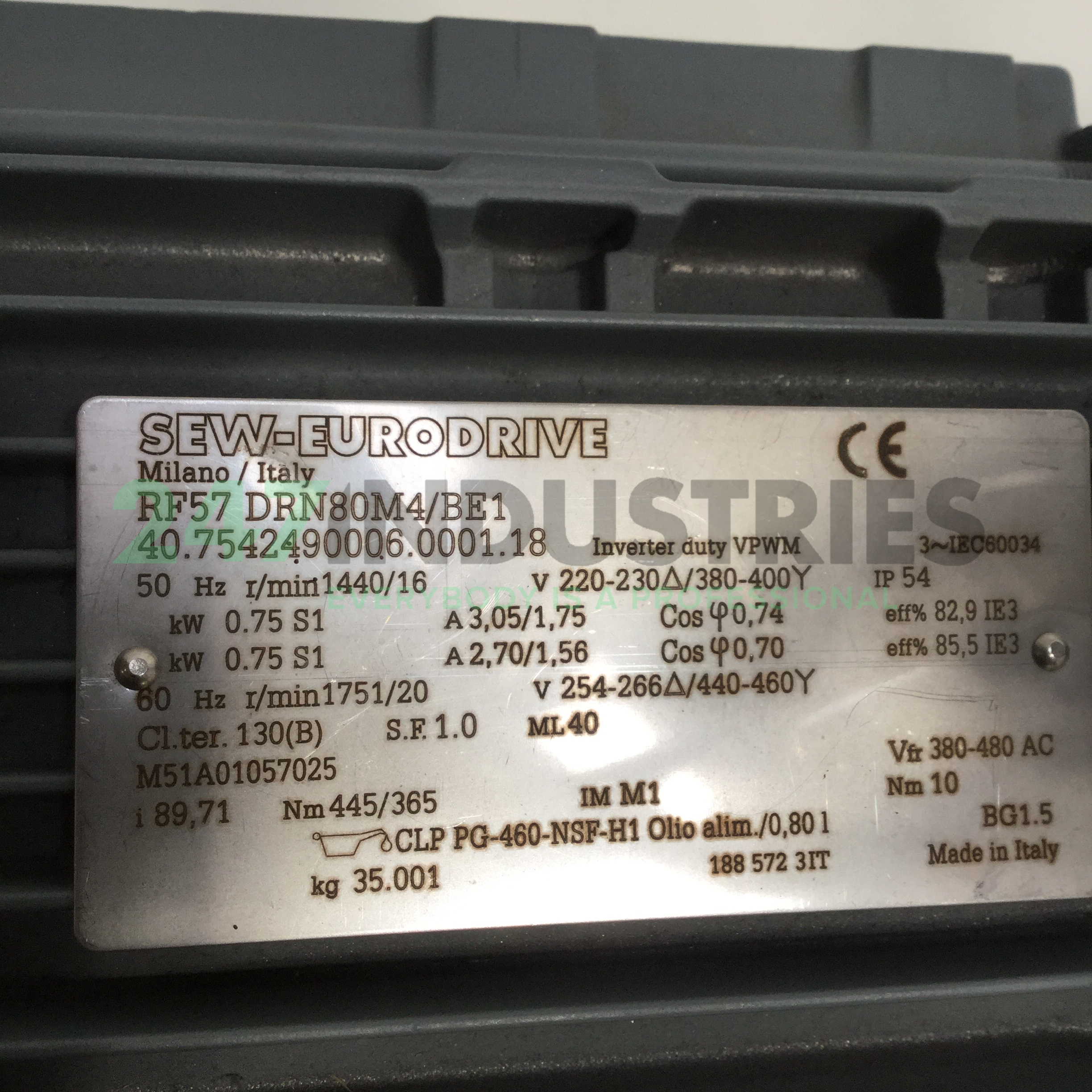 RF57DRN80M4/BE1-I90 SEW-EURODRIVE Image 5