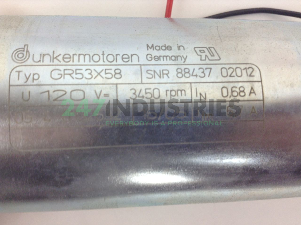 GR53X58/PLG52-91/120V Dunkermotoren Image 2
