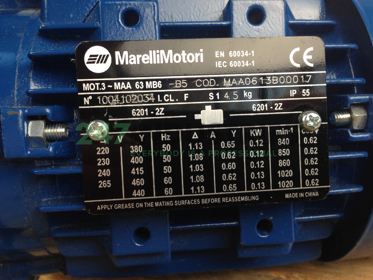 MAA63MB6B5 Marelli Motori Image 2