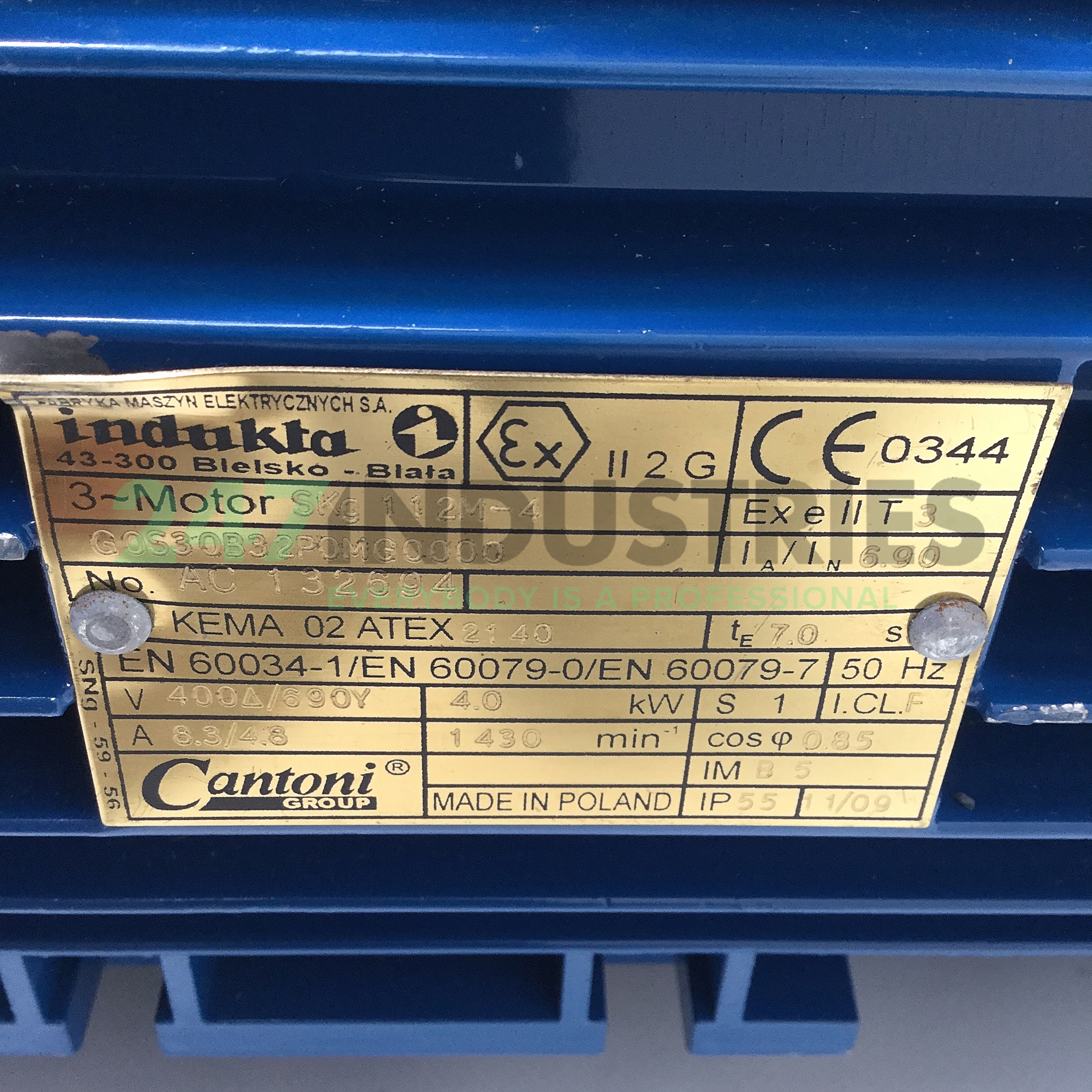 SKG112M-4-B5 Indukta Image 4