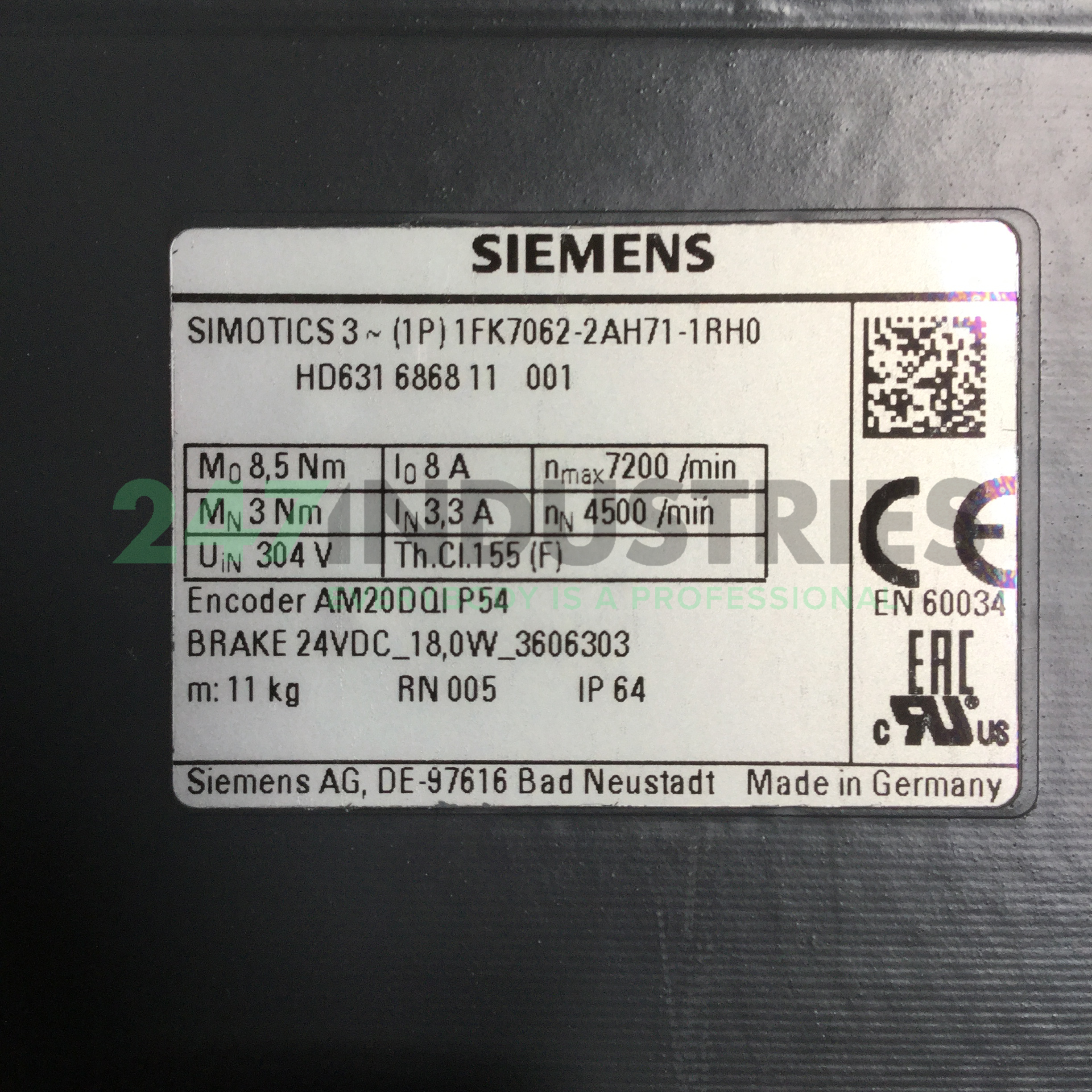 1FK7062-2AH71-1RH0 Siemens Image 4