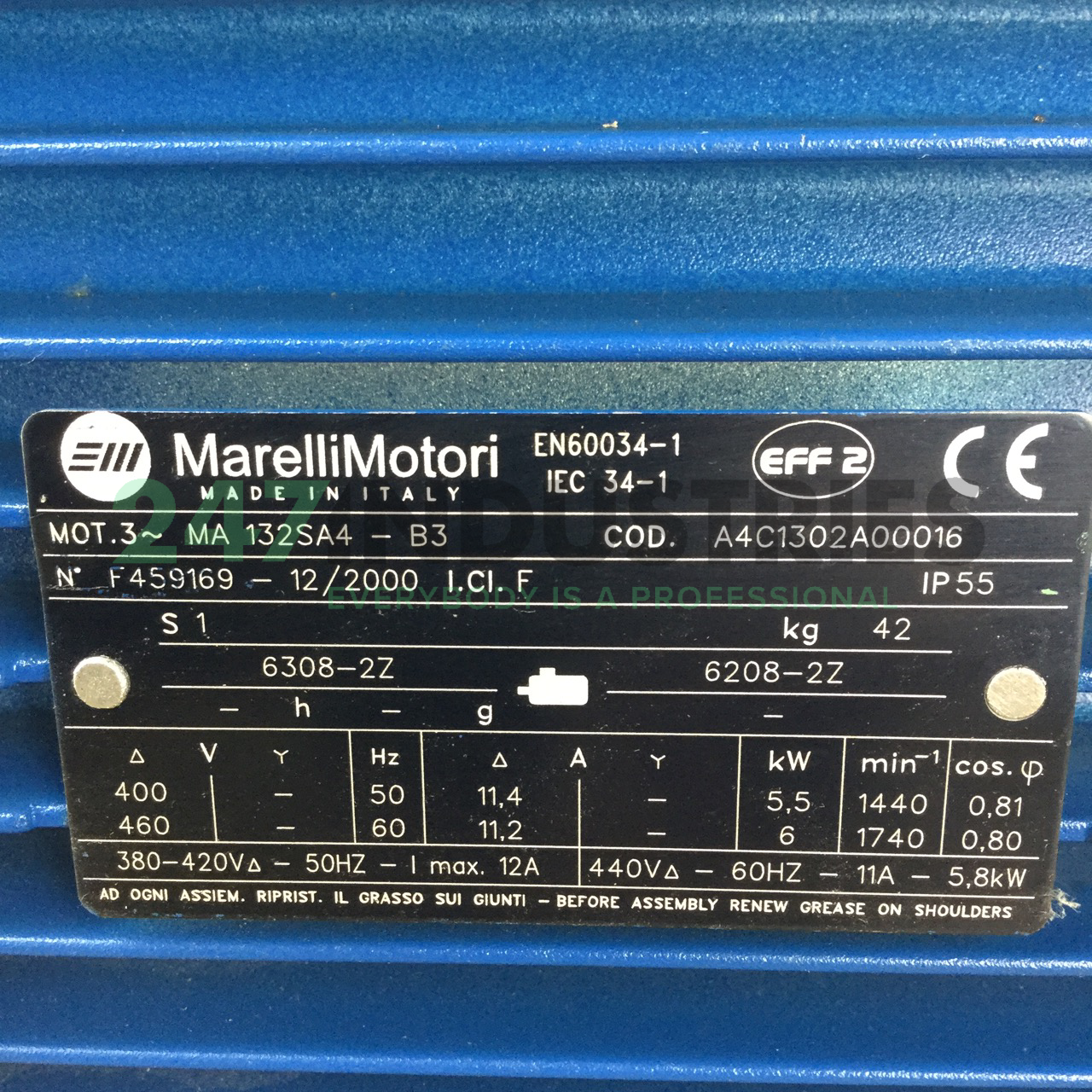 A4C1302A00016 Marelli Motori Image 2