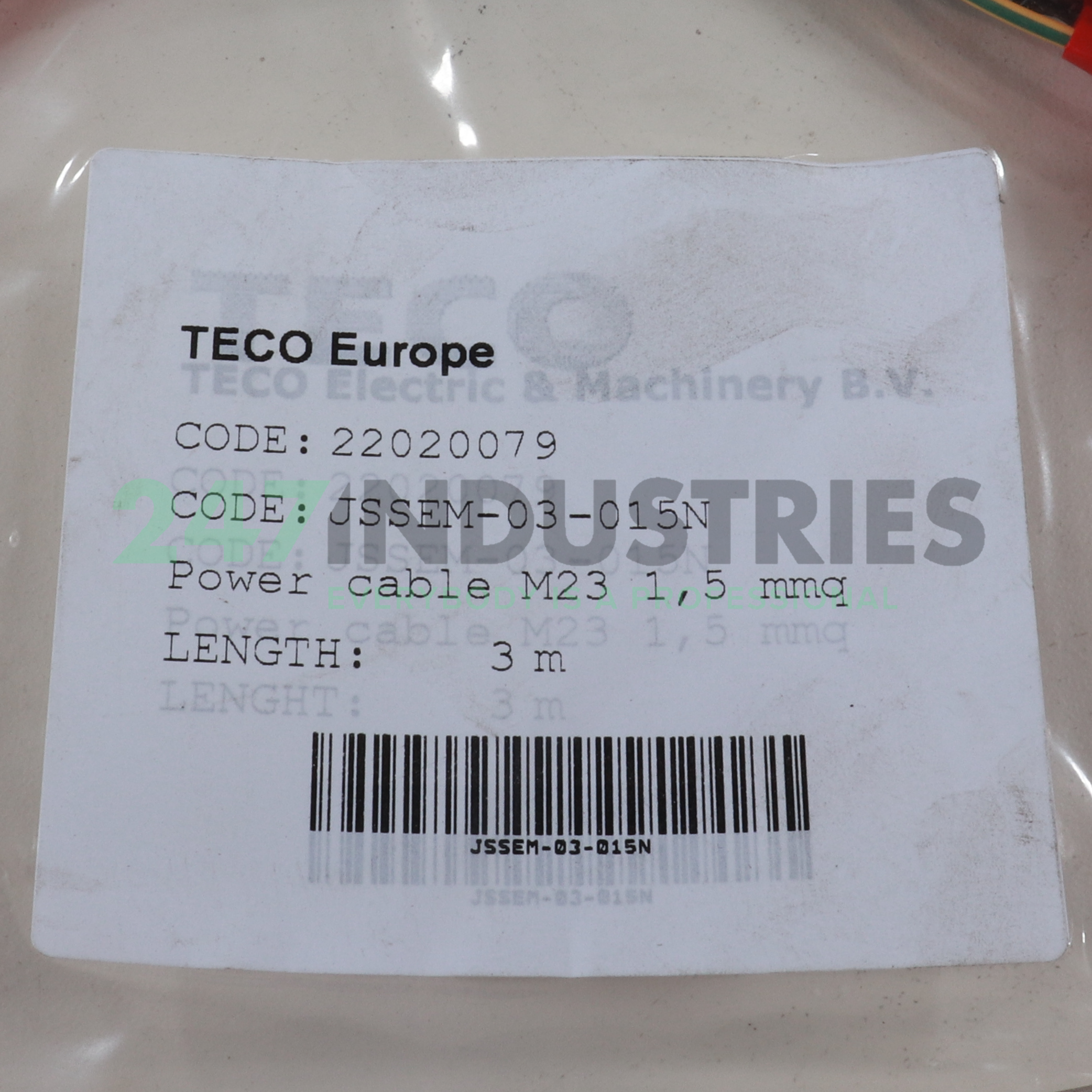 JSSEM-03-015N Teco Image 2