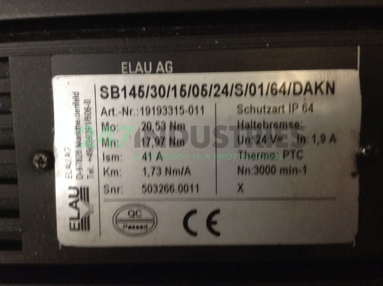 SB145/30/15/05/24/S/0 Elau Image 2