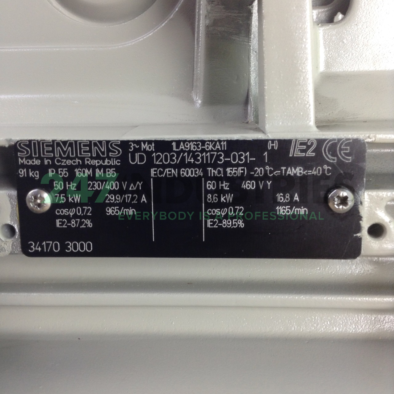 1LA9163-6KA11 Siemens Image 2