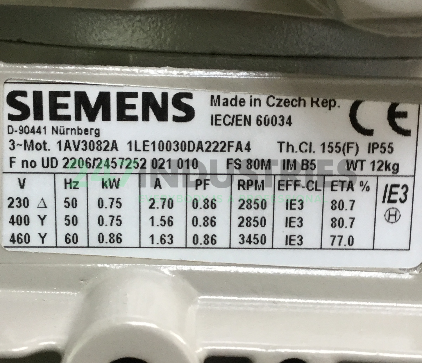 1LE1003-0DA22-2FA4 Siemens Image 4