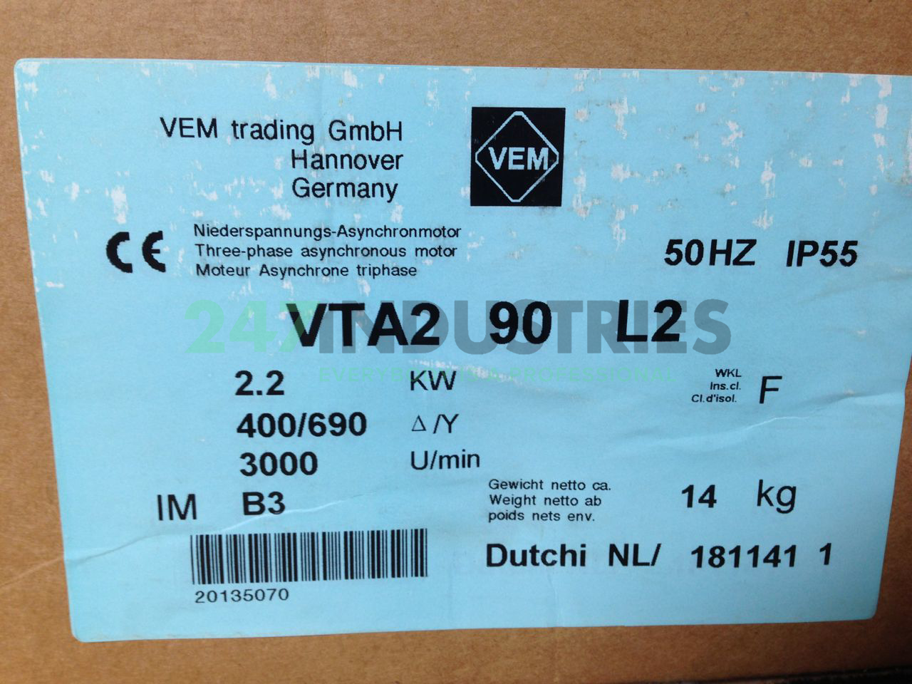 VTA2-90L2B3 VEM Image 3